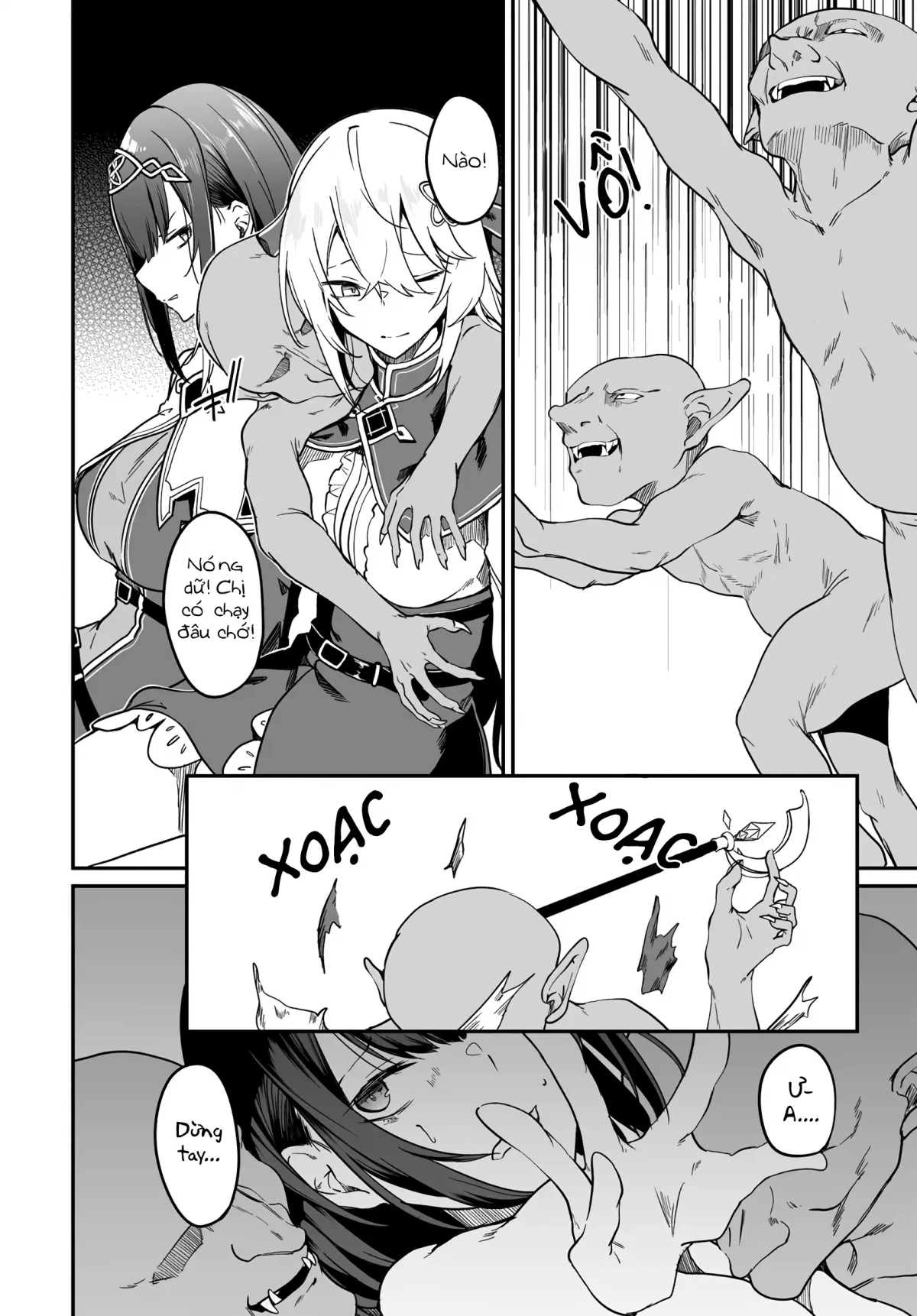 HentaiVN.net - Ảnh 14 - Bồn Chứa Tinh Bất Tử Phiêu Lưu Ký [The Immortal Girl's Nursery Travelogue; Furoufushi Shoujo no Naedoko Ryokou-ki; 不老不死少女の苗床旅行記] - Chương 7.1: Goblin và Động Cerberus