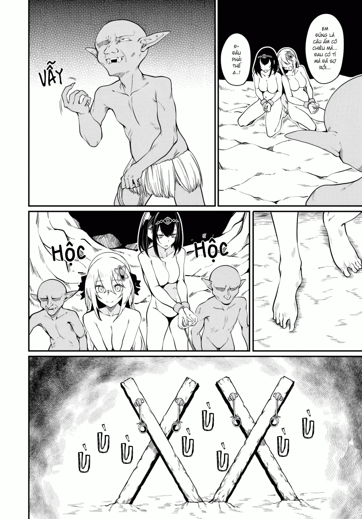 HentaiVN.net - Ảnh 8 - Bồn Chứa Tinh Bất Tử Phiêu Lưu Ký [The Immortal Girl's Nursery Travelogue; Furoufushi Shoujo no Naedoko Ryokou-ki; 不老不死少女の苗床旅行記] - Chương 8.1: Goblin Và Động Cerberus (III)