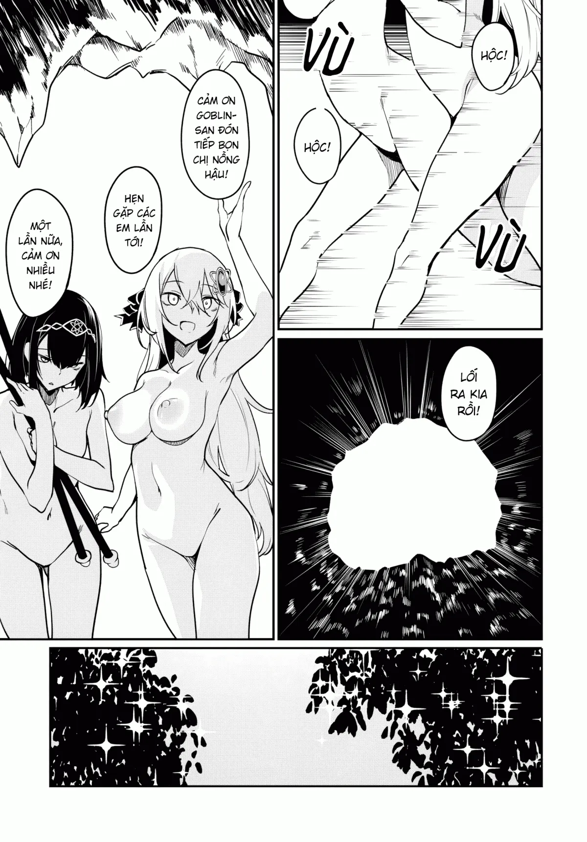 HentaiVN.net - Ảnh 11 - Bồn Chứa Tinh Bất Tử Phiêu Lưu Ký [The Immortal Girl's Nursery Travelogue; Furoufushi Shoujo no Naedoko Ryokou-ki; 不老不死少女の苗床旅行記] - Chương 8.2: Goblin Và Động Cerberus (IV)