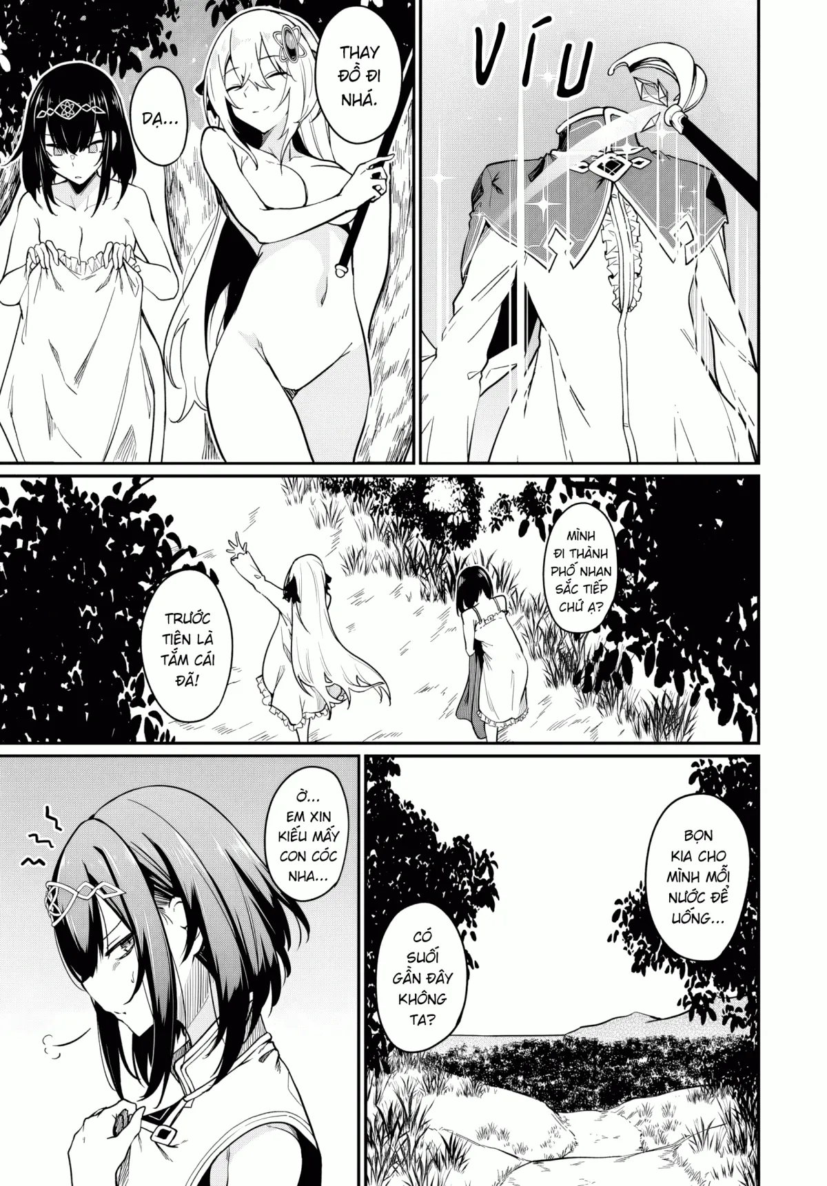 HentaiVN.net - Ảnh 13 - Bồn Chứa Tinh Bất Tử Phiêu Lưu Ký [The Immortal Girl's Nursery Travelogue; Furoufushi Shoujo no Naedoko Ryokou-ki; 不老不死少女の苗床旅行記] - Chương 8.2: Goblin Và Động Cerberus (IV)