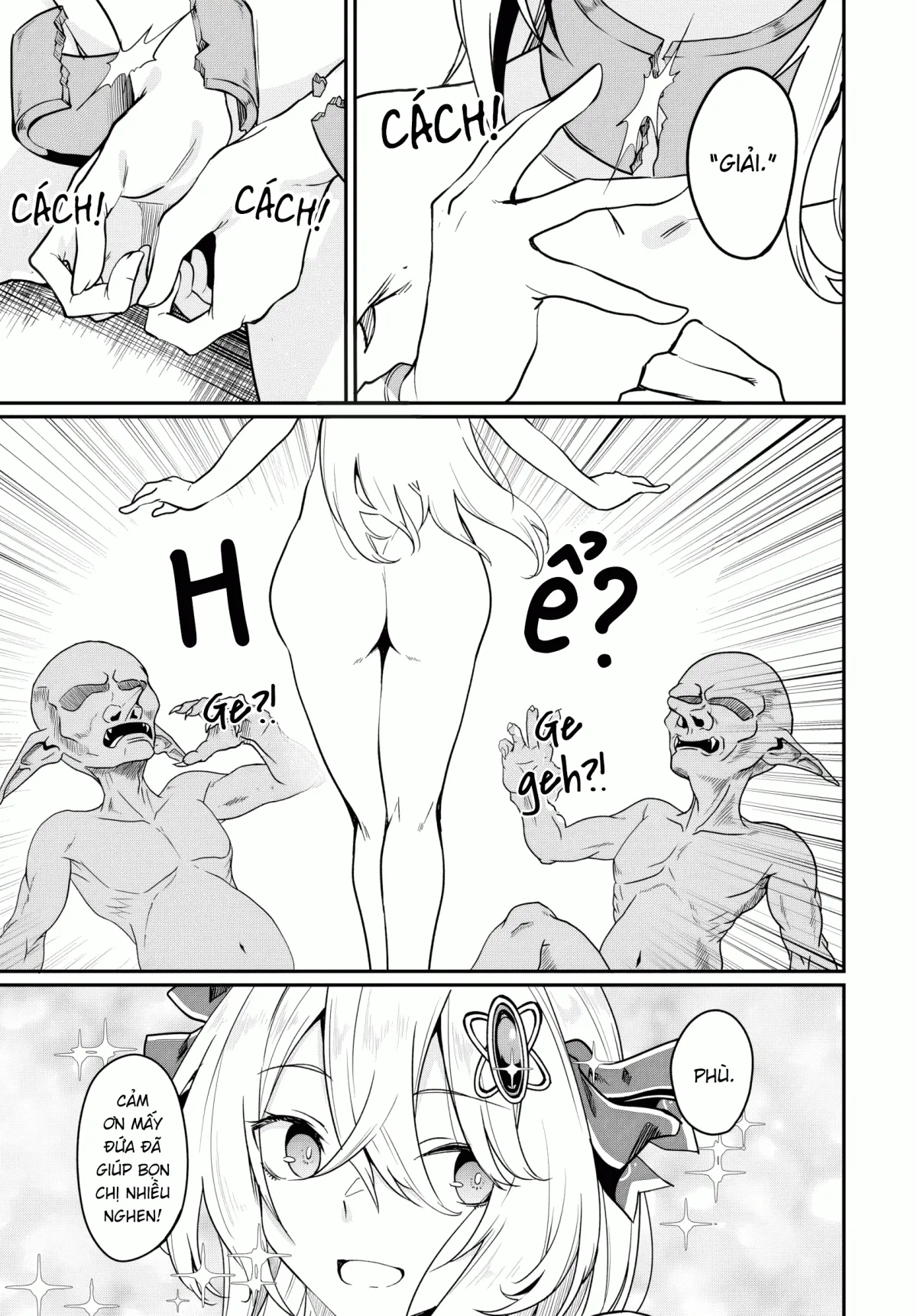 HentaiVN.net - Ảnh 3 - Bồn Chứa Tinh Bất Tử Phiêu Lưu Ký [The Immortal Girl's Nursery Travelogue; Furoufushi Shoujo no Naedoko Ryokou-ki; 不老不死少女の苗床旅行記] - Chương 8.2: Goblin Và Động Cerberus (IV)