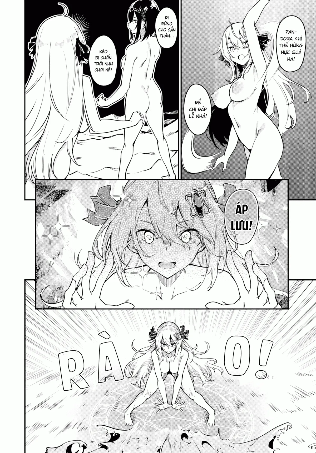 HentaiVN.net - Ảnh 8 - Bồn Chứa Tinh Bất Tử Phiêu Lưu Ký [The Immortal Girl's Nursery Travelogue; Furoufushi Shoujo no Naedoko Ryokou-ki; 不老不死少女の苗床旅行記] - Chương 8.2: Goblin Và Động Cerberus (IV)