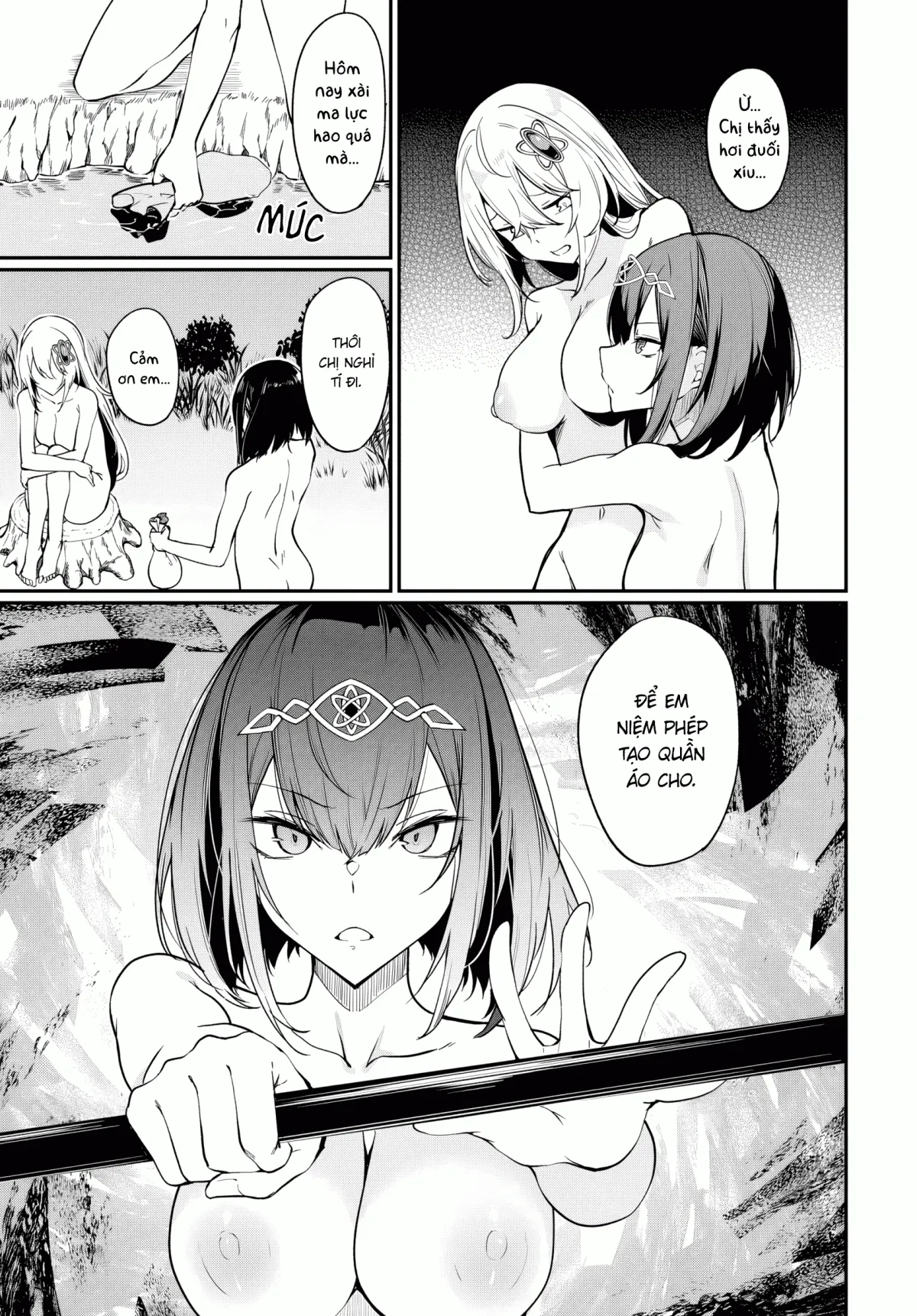 HentaiVN.net - Ảnh 7 - Bồn Chứa Tinh Bất Tử Phiêu Lưu Ký [The Immortal Girl's Nursery Travelogue; Furoufushi Shoujo no Naedoko Ryokou-ki; 不老不死少女の苗床旅行記] - Chương 9.1: Mãng Xà Và Rừng Phobos