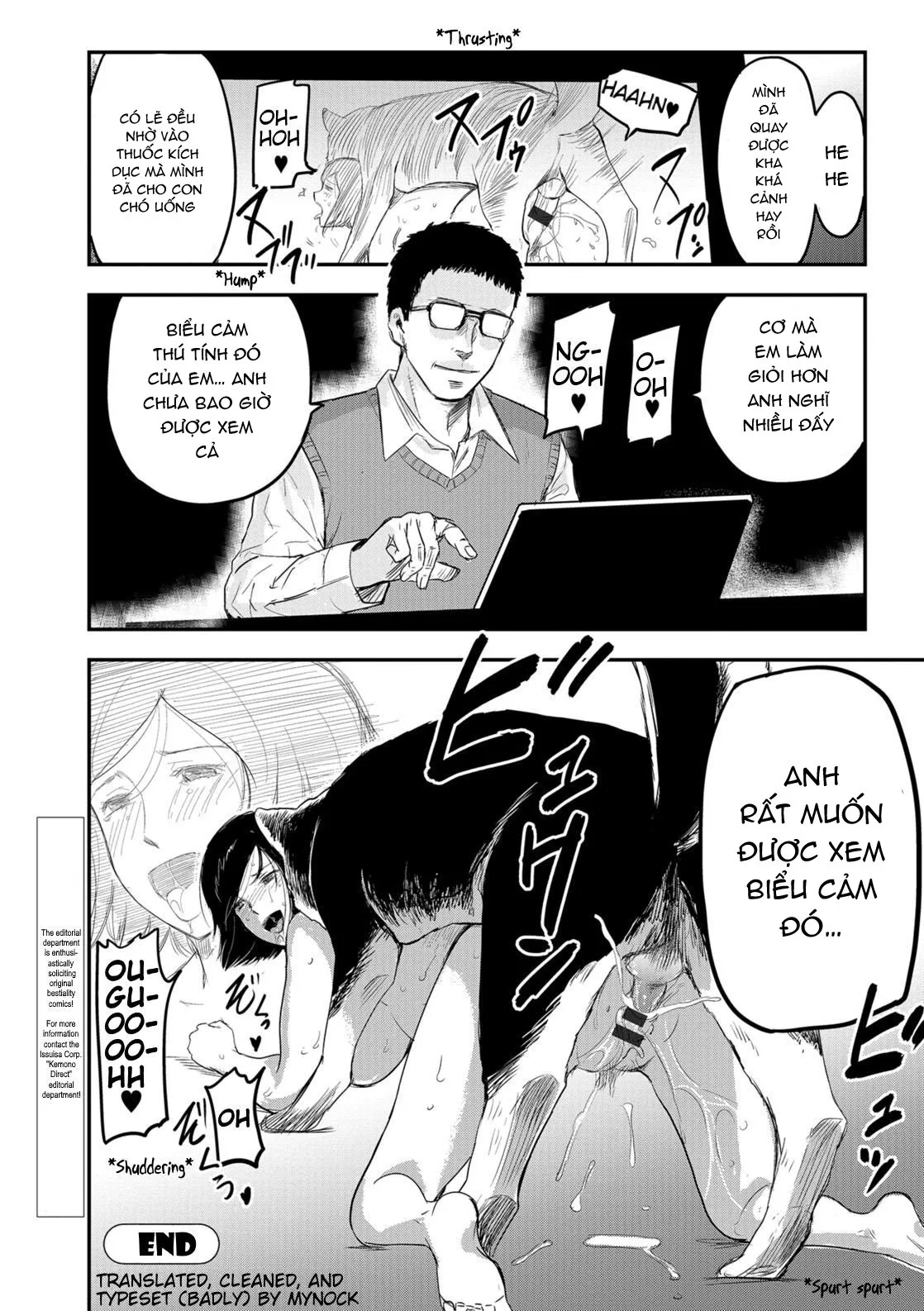 HentaiVN.net - Ảnh 22 - Husky địt người! [Tsuma ga Inu ni Kawaru Toki] - Oneshot
