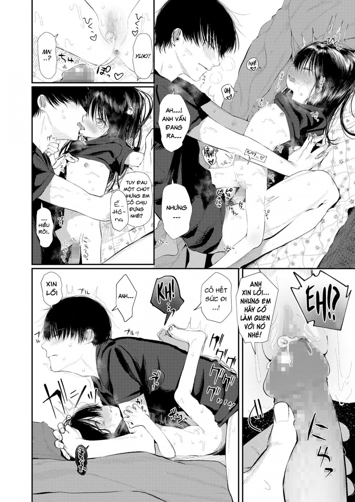 HentaiVN.net - Ảnh 17 - Hai ta phải tương trợ nhau. [Bokura Fuyou Mono] - Oneshot