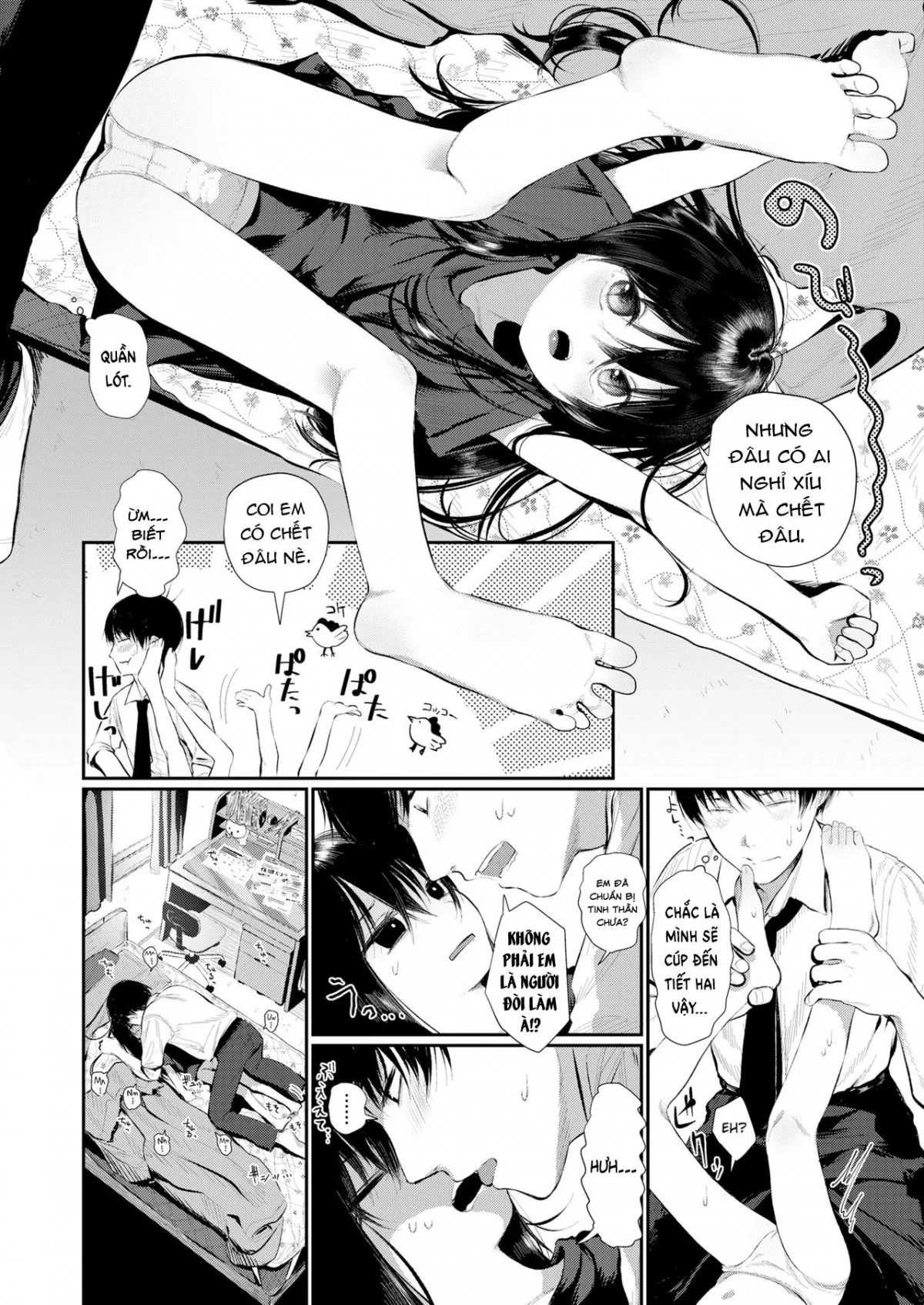 HentaiVN.net - Ảnh 8 - Hai ta phải tương trợ nhau. [Bokura Fuyou Mono] - Oneshot