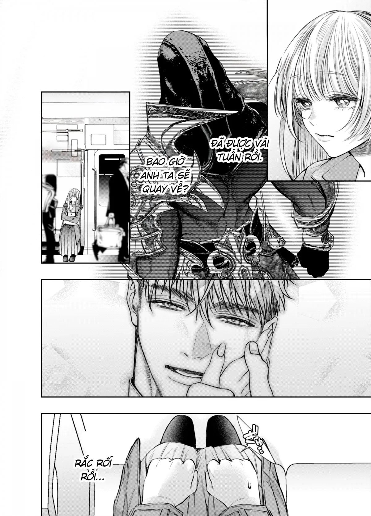 HentaiVN.net - Ảnh 57 - Tôi không thể thoát khỏi Kỵ sĩ quàng khăn đỏ tinh nghịch 2 [Akazukin-kun kara wa Nigerarenai 2] - Oneshot full cực dài