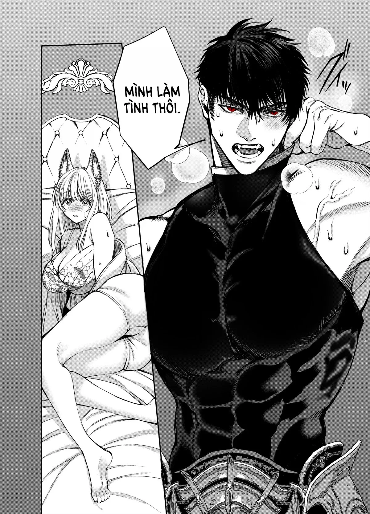 HentaiVN.net - Ảnh 83 - Tôi không thể thoát khỏi Kỵ sĩ quàng khăn đỏ tinh nghịch 2 [Akazukin-kun kara wa Nigerarenai 2] - Oneshot full cực dài