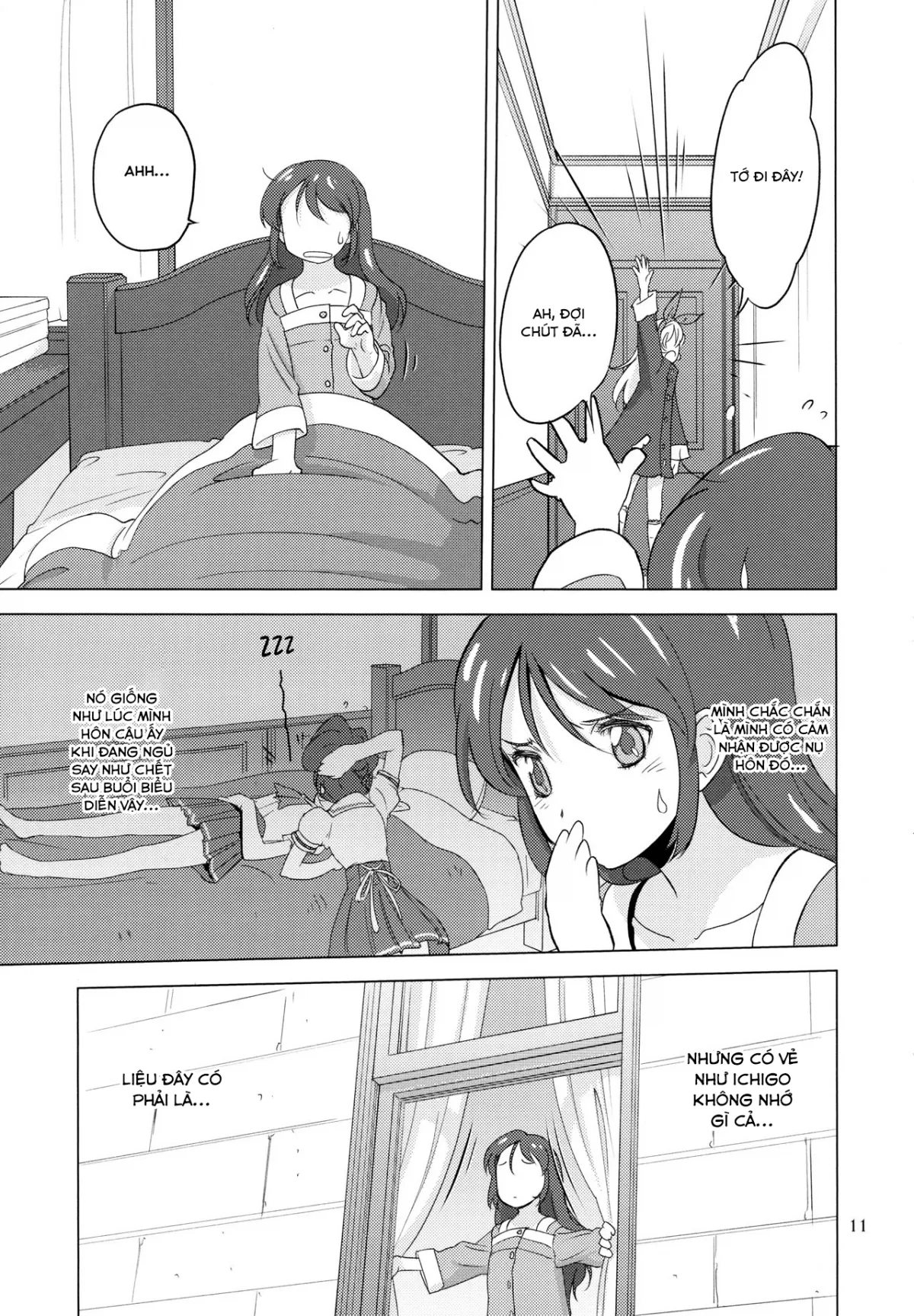 HentaiVN.net - Ảnh 11 - It's Something Like Flour (Aikatsu!) [コムギコカナニカダ; Komugikokananikada; Có Một Thứ Gì Đó Giống Như Bột] - Oneshot