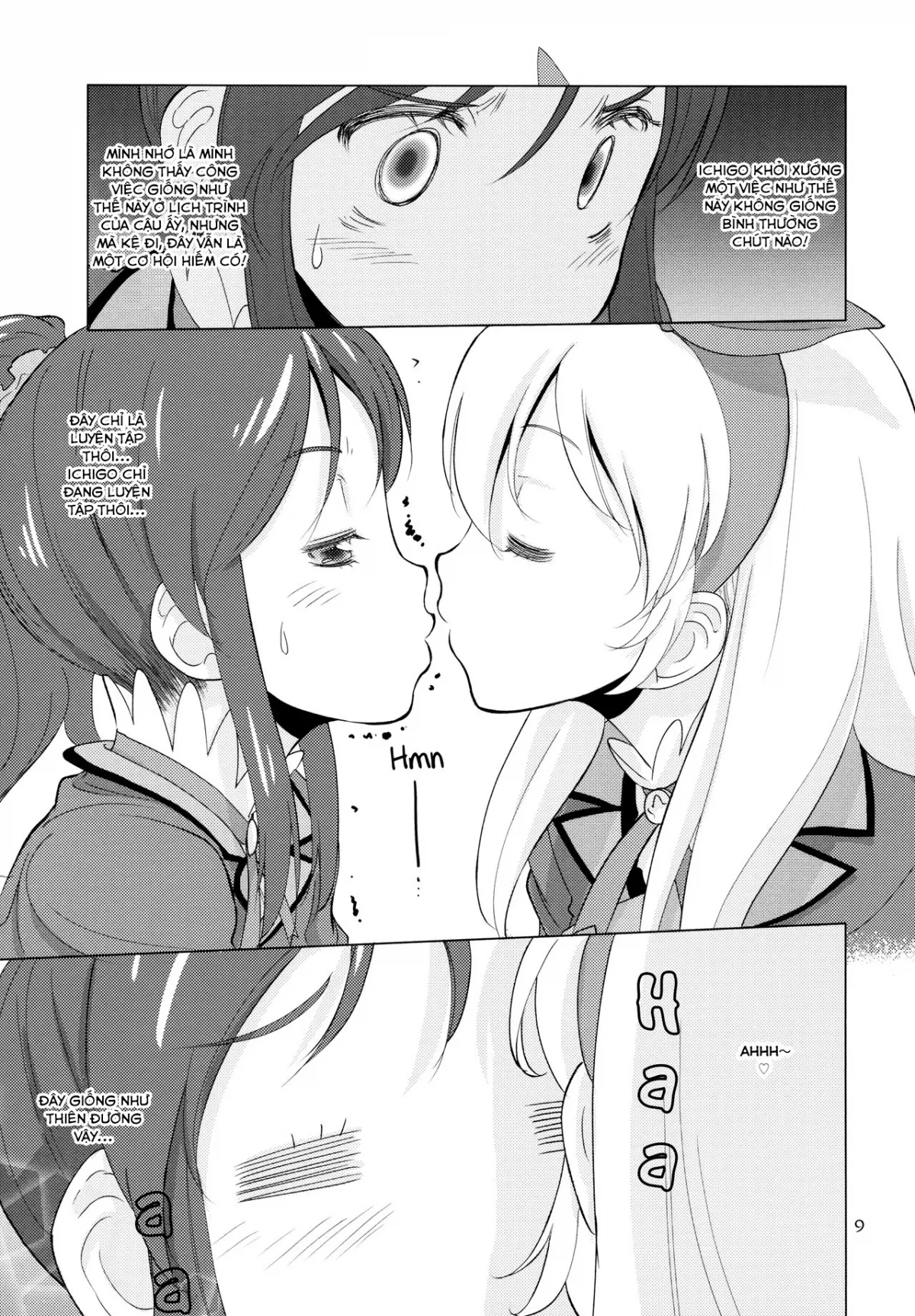 HentaiVN.net - Ảnh 9 - It's Something Like Flour (Aikatsu!) [コムギコカナニカダ; Komugikokananikada; Có Một Thứ Gì Đó Giống Như Bột] - Oneshot