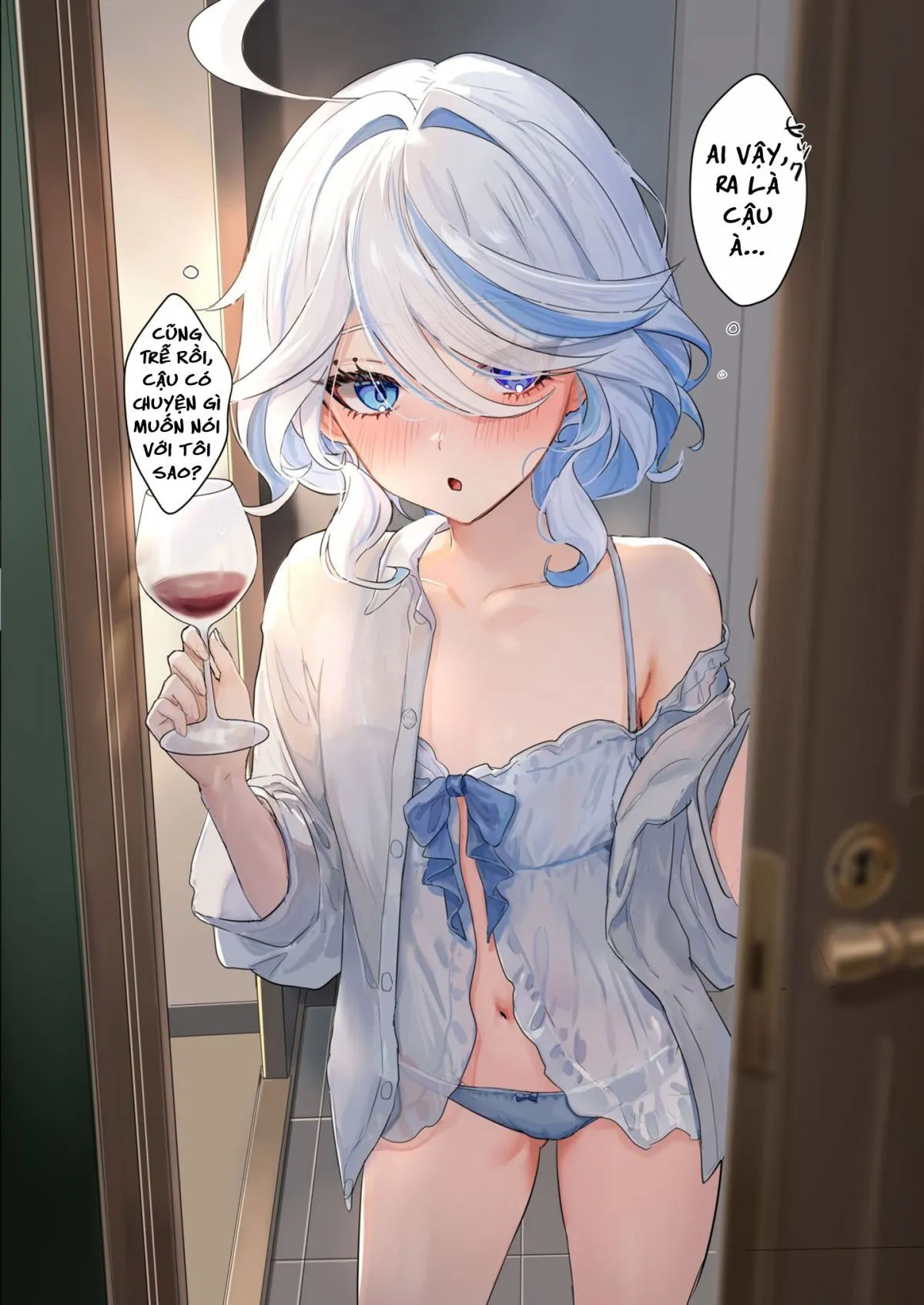 HentaiVN.net - Ảnh 4 - Genshin Joshi Shoubu Shitagi Ecchi Hon [原神女子决胜内衣色色本子, 原神女子勝負下着えっち本] - Chap 2