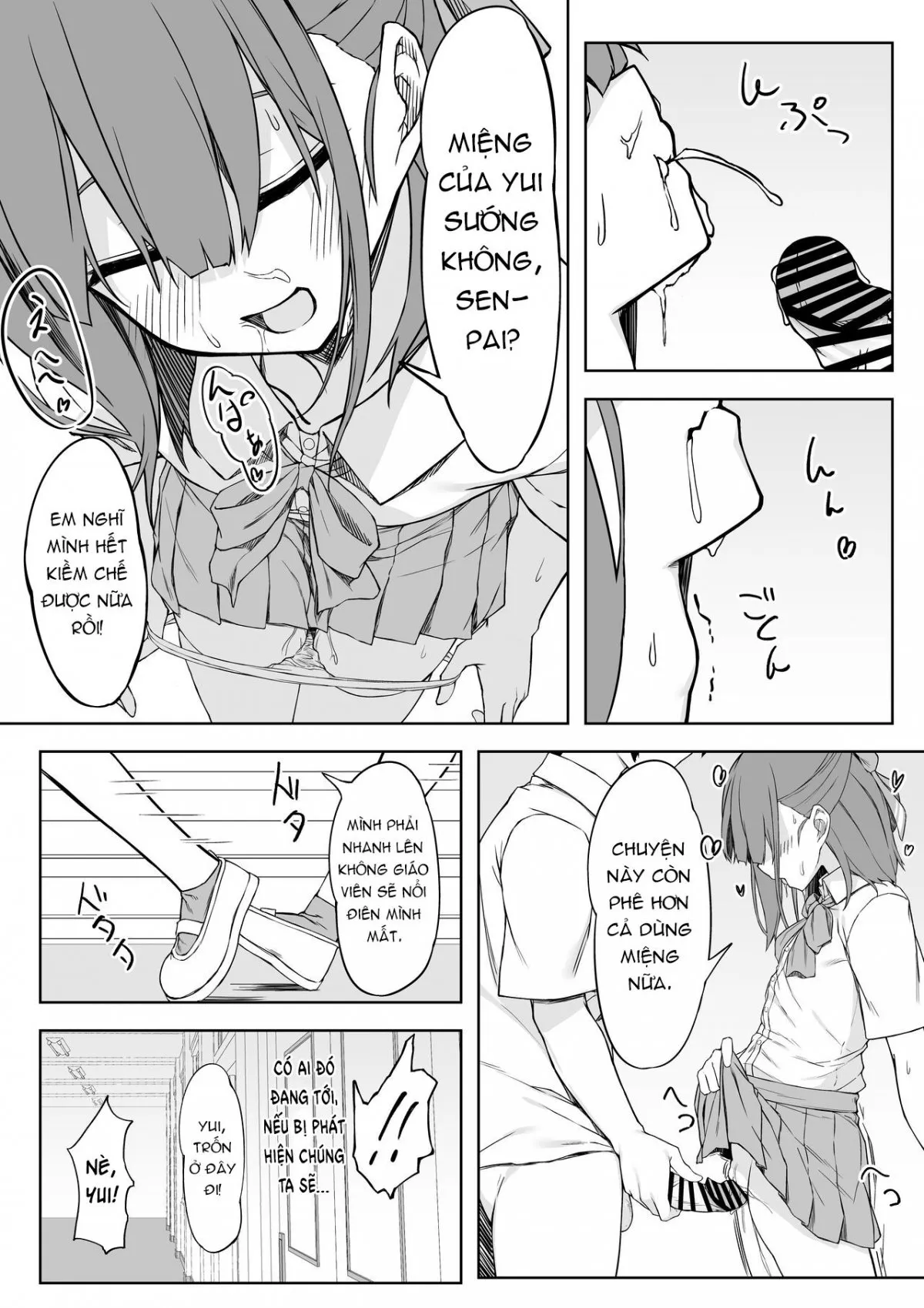 HentaiVN.net - Ảnh 11 - Làm tình với đàn em đáng yêu!! [Lovey-dovey Sex with Kouhai-Chan!!] - Oneshot