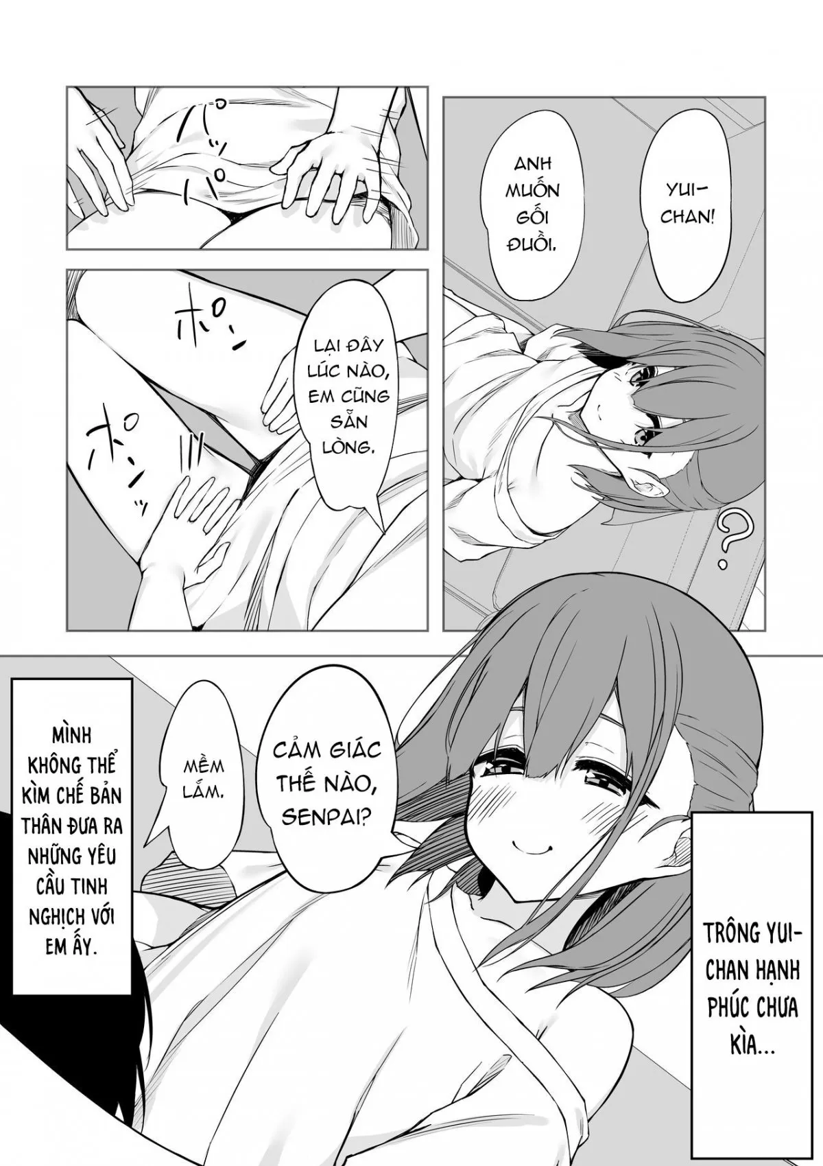 HentaiVN.net - Ảnh 3 - Làm tình với đàn em đáng yêu!! [Lovey-dovey Sex with Kouhai-Chan!!] - Oneshot