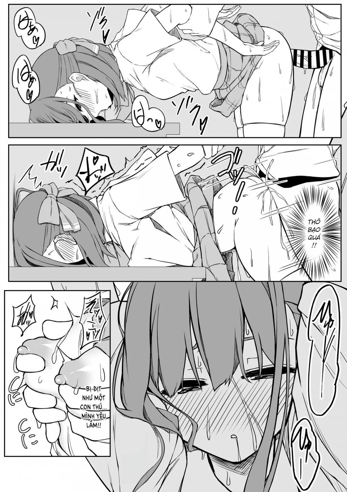 HentaiVN.net - Ảnh 31 - Làm tình với đàn em đáng yêu!! [Lovey-dovey Sex with Kouhai-Chan!!] - Oneshot