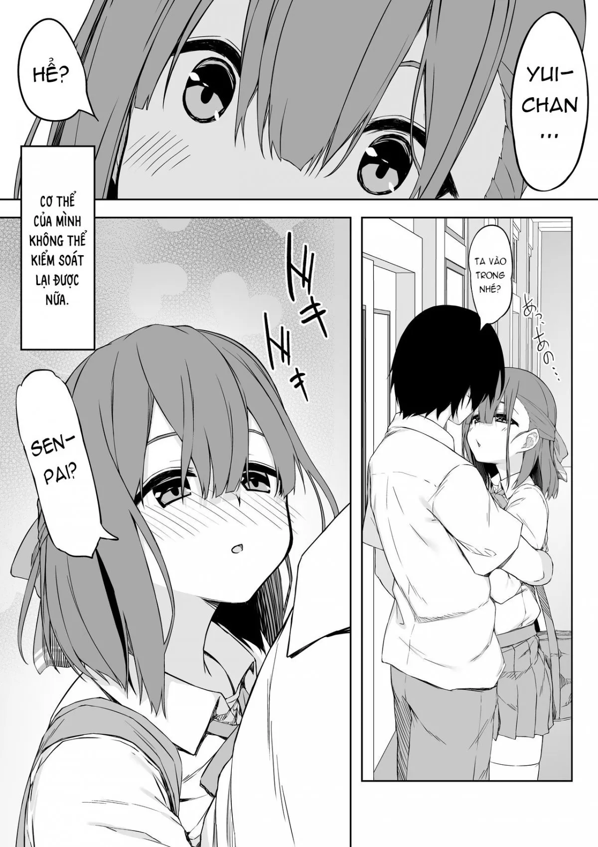 HentaiVN.net - Ảnh 5 - Làm tình với đàn em đáng yêu!! [Lovey-dovey Sex with Kouhai-Chan!!] - Oneshot