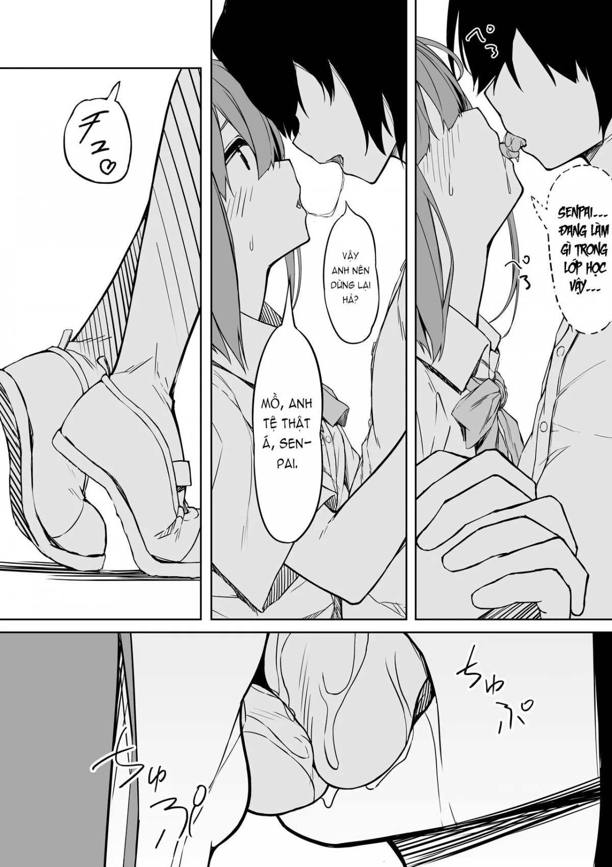 HentaiVN.net - Ảnh 6 - Làm tình với đàn em đáng yêu!! [Lovey-dovey Sex with Kouhai-Chan!!] - Oneshot