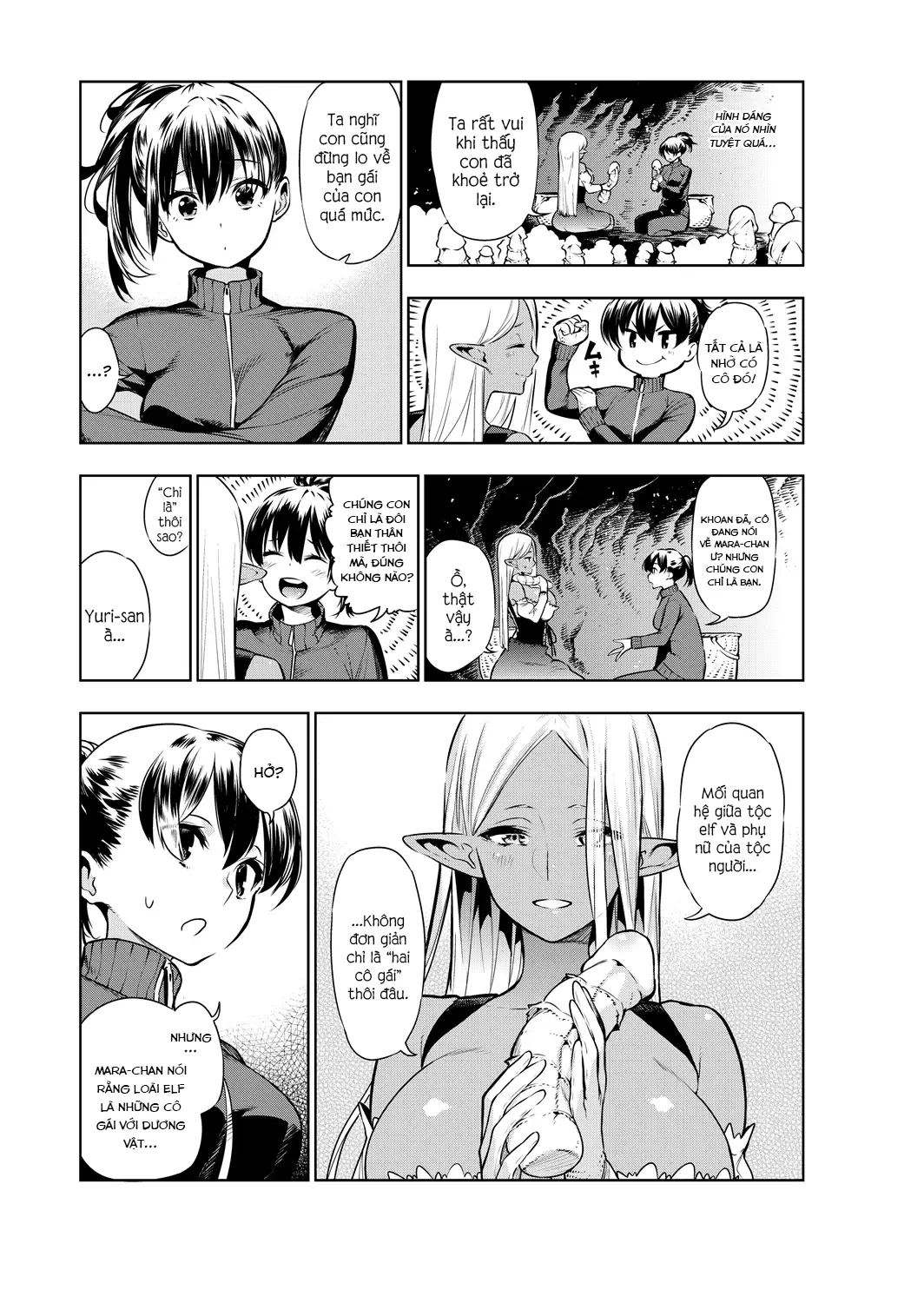 HentaiVN.net - Ảnh 13 - Futanari No Elf (Decensored) - Chap 5-8