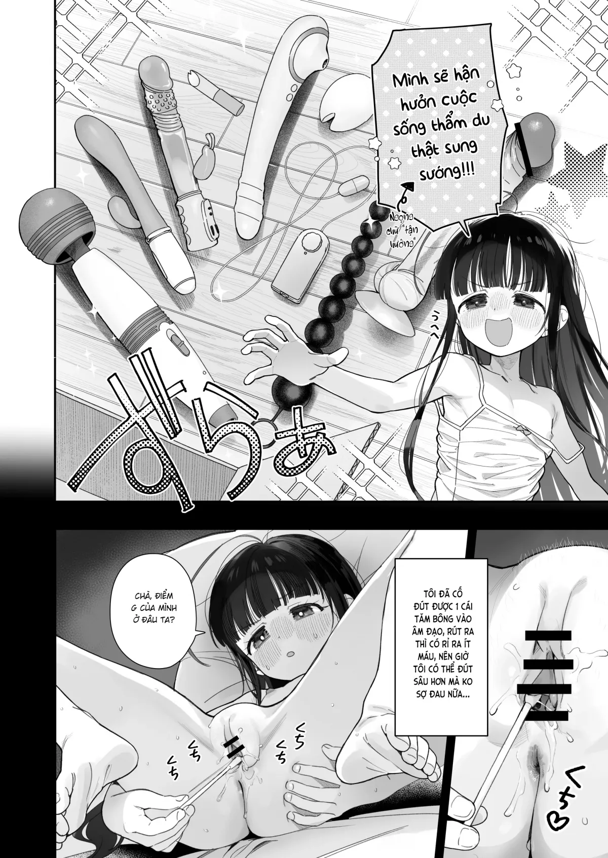 HentaiVN.net - Ảnh 20 - Tôi chuyển sinh thành loli! [TSロリおじさんの冒険 オナニー編] - Oneshot