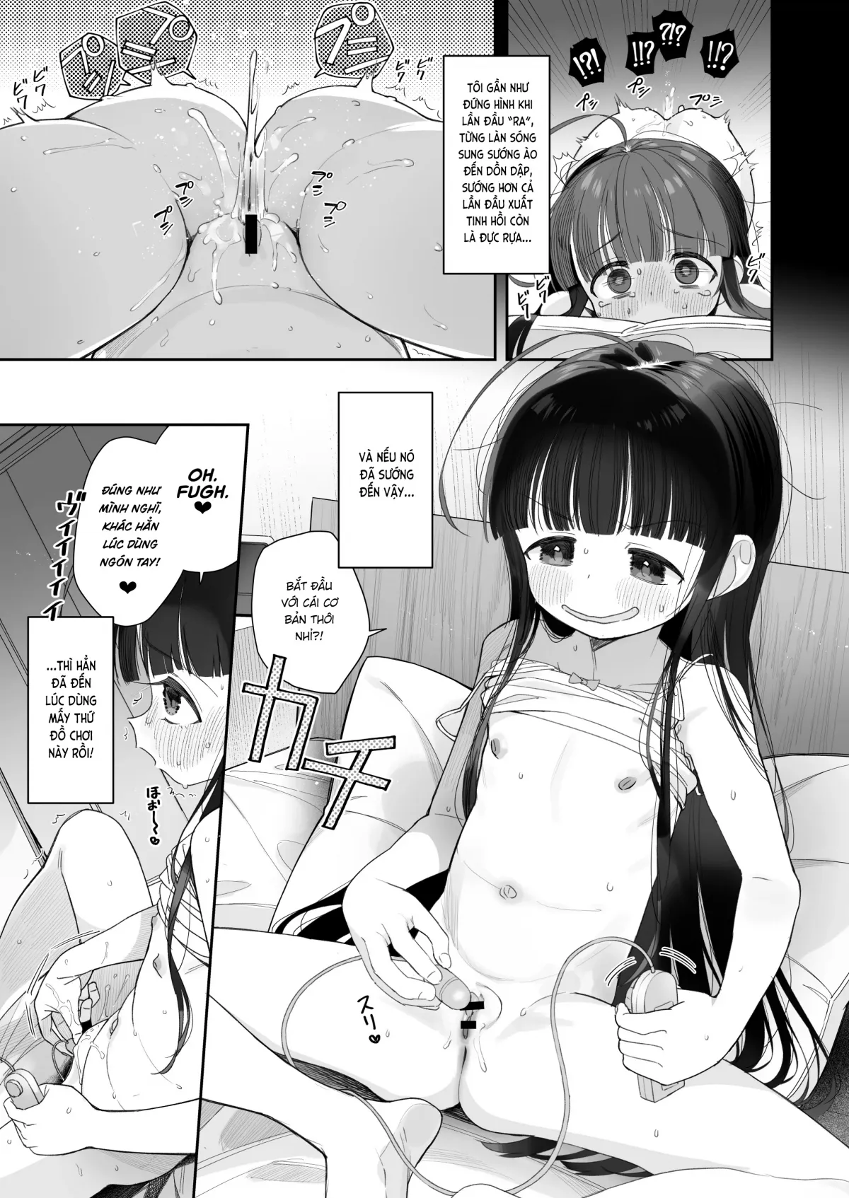 HentaiVN.net - Ảnh 23 - Tôi chuyển sinh thành loli! [TSロリおじさんの冒険 オナニー編] - Oneshot