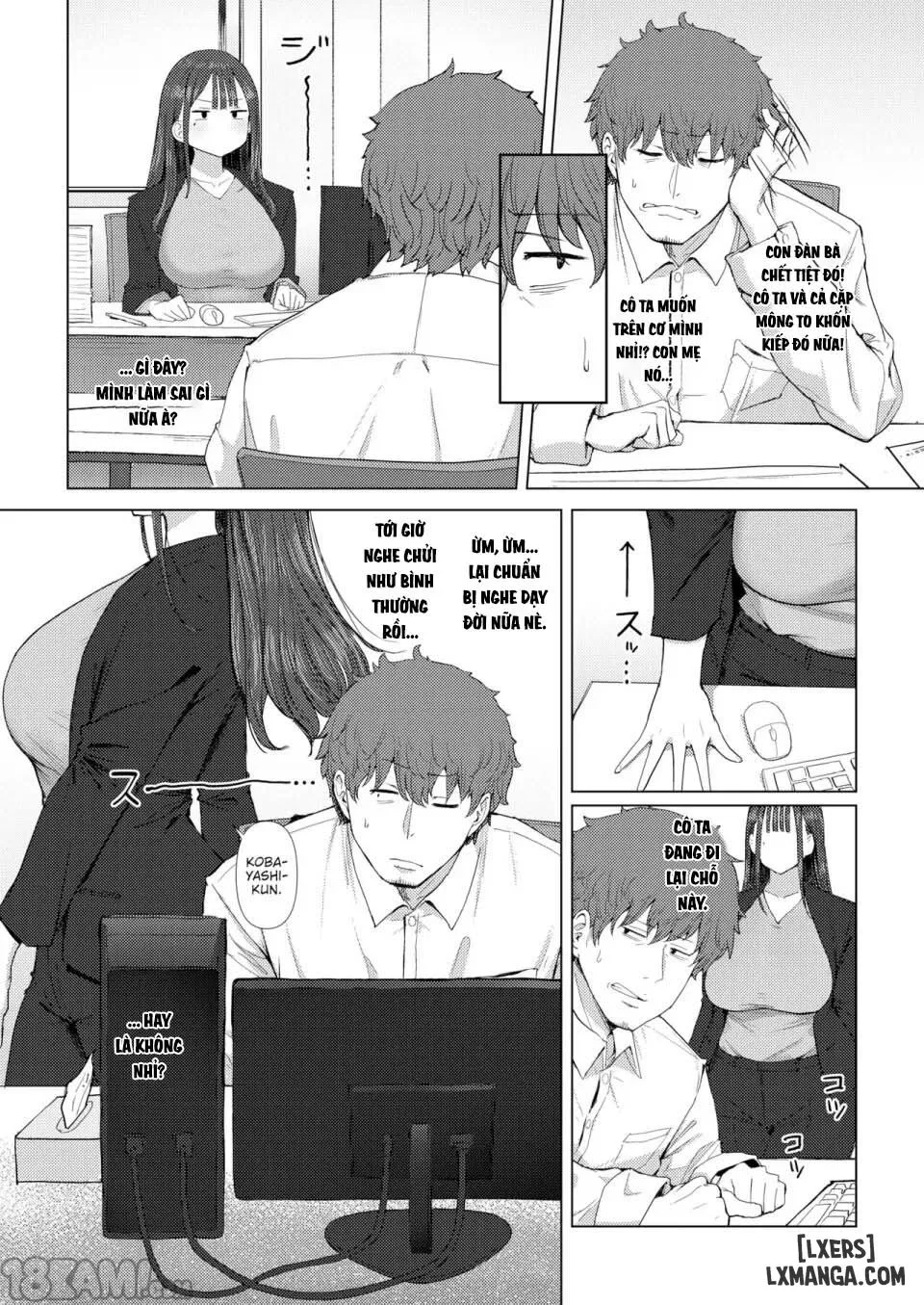 HentaiVN.net - Ảnh 10 - Blackmailing My Boss Using My Power To Recognize Women By Their Asses - Oneshot