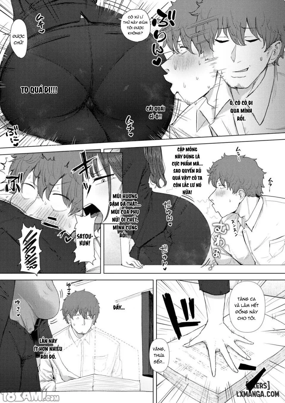 HentaiVN.net - Ảnh 11 - Blackmailing My Boss Using My Power To Recognize Women By Their Asses - Oneshot
