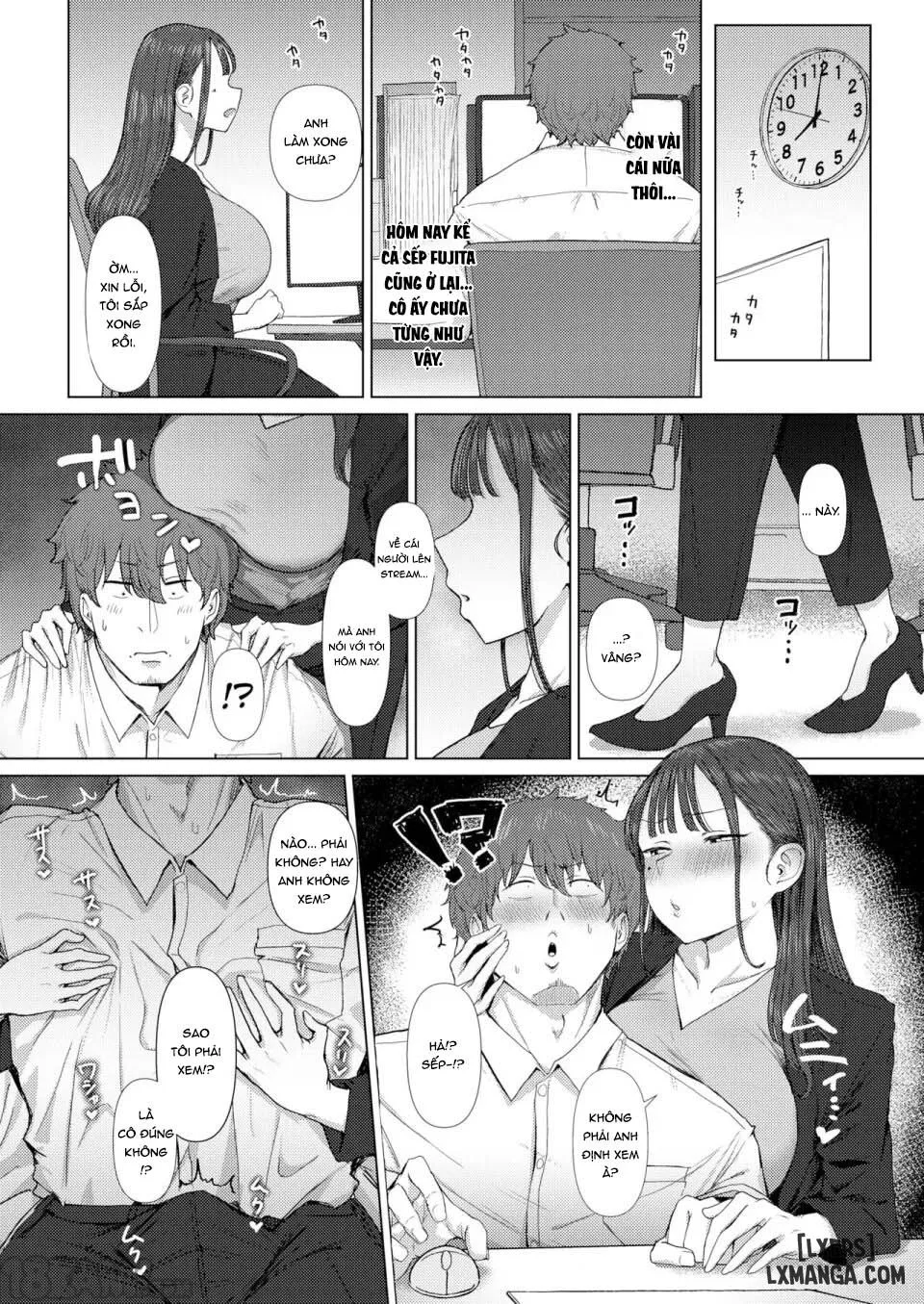 HentaiVN.net - Ảnh 12 - Blackmailing My Boss Using My Power To Recognize Women By Their Asses - Oneshot