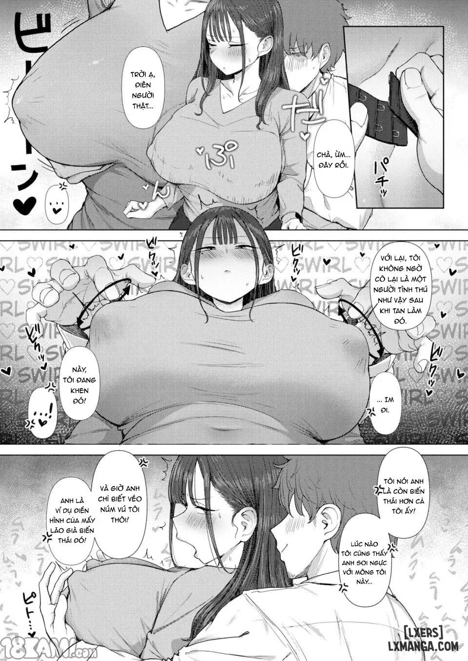 HentaiVN.net - Ảnh 15 - Blackmailing My Boss Using My Power To Recognize Women By Their Asses - Oneshot