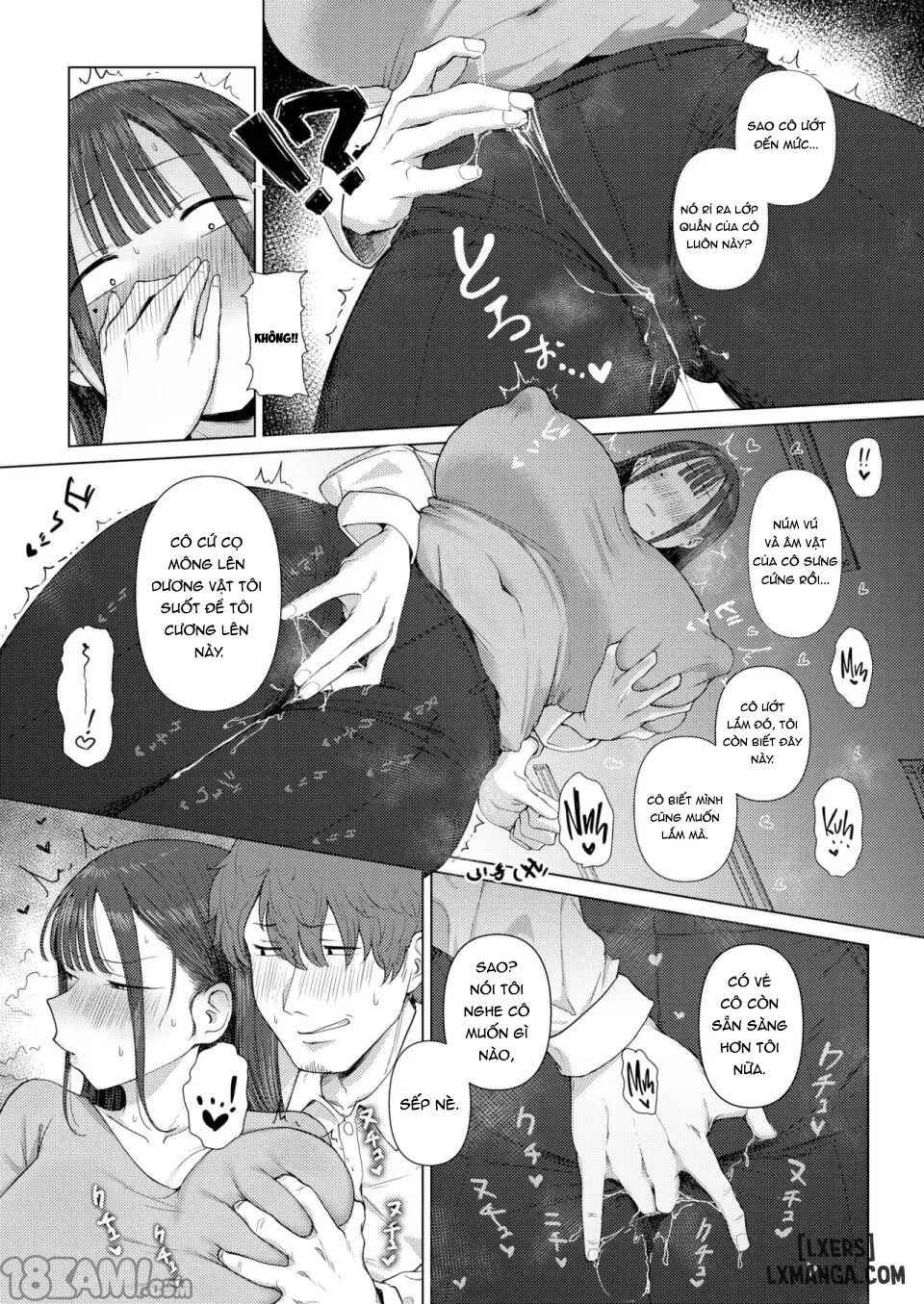 HentaiVN.net - Ảnh 17 - Blackmailing My Boss Using My Power To Recognize Women By Their Asses - Oneshot