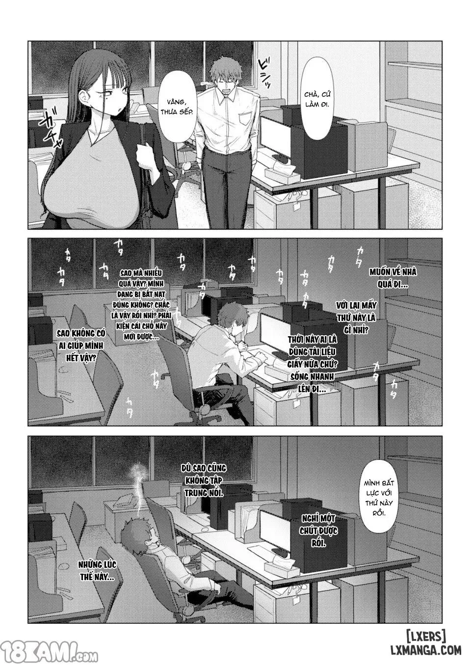 HentaiVN.net - Ảnh 4 - Blackmailing My Boss Using My Power To Recognize Women By Their Asses - Oneshot