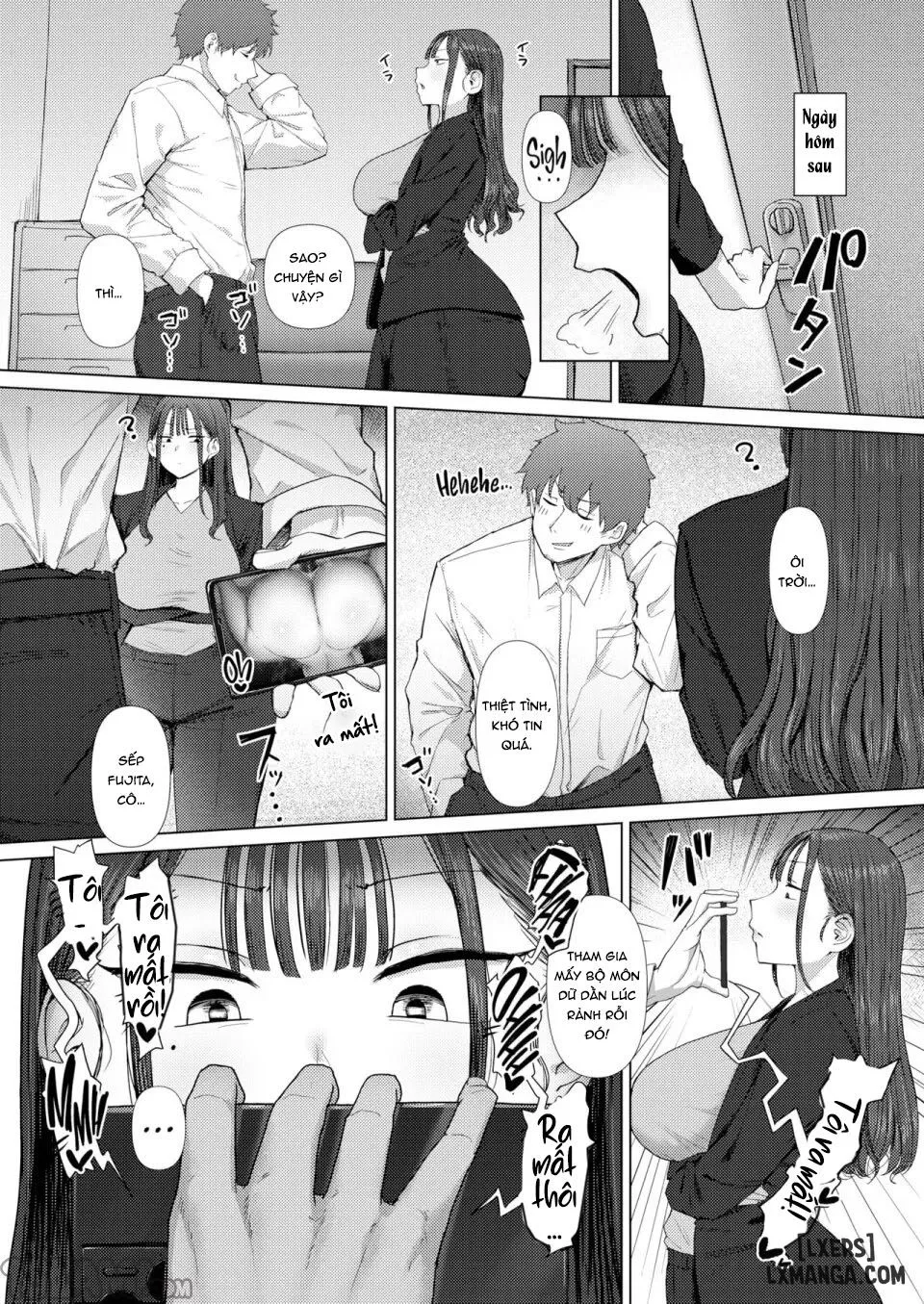 HentaiVN.net - Ảnh 8 - Blackmailing My Boss Using My Power To Recognize Women By Their Asses - Oneshot
