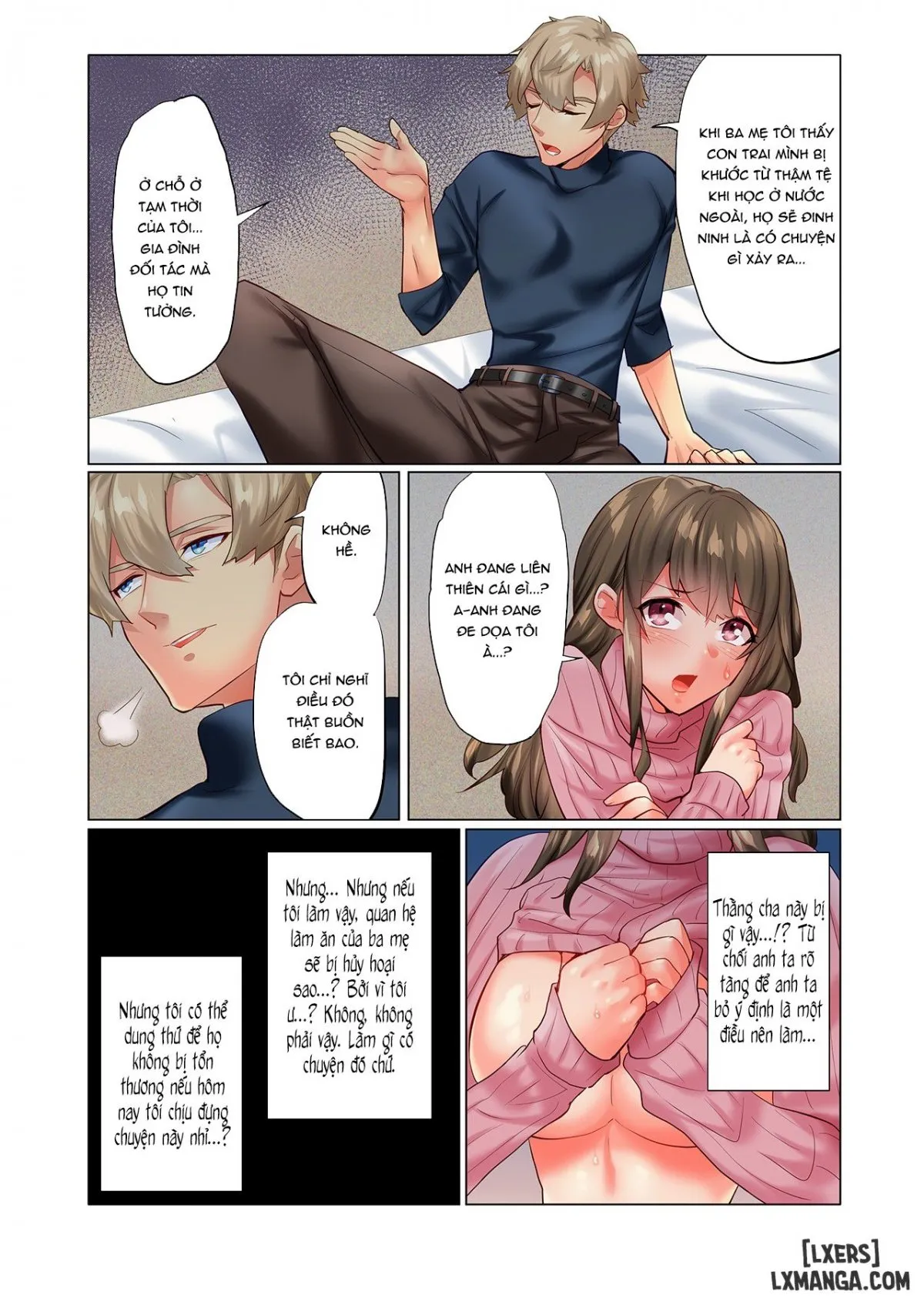 HentaiVN.net - Ảnh 15 - Zetsurin Gaikokujin no Yaba Sugiru Netori Kata 〜 Iya to wa Iwasenai , Kikakugai no Wakarase SEX [The Incredible Foreigner Who's Into a Crazy Kind of Cuckolding] - Chap 1