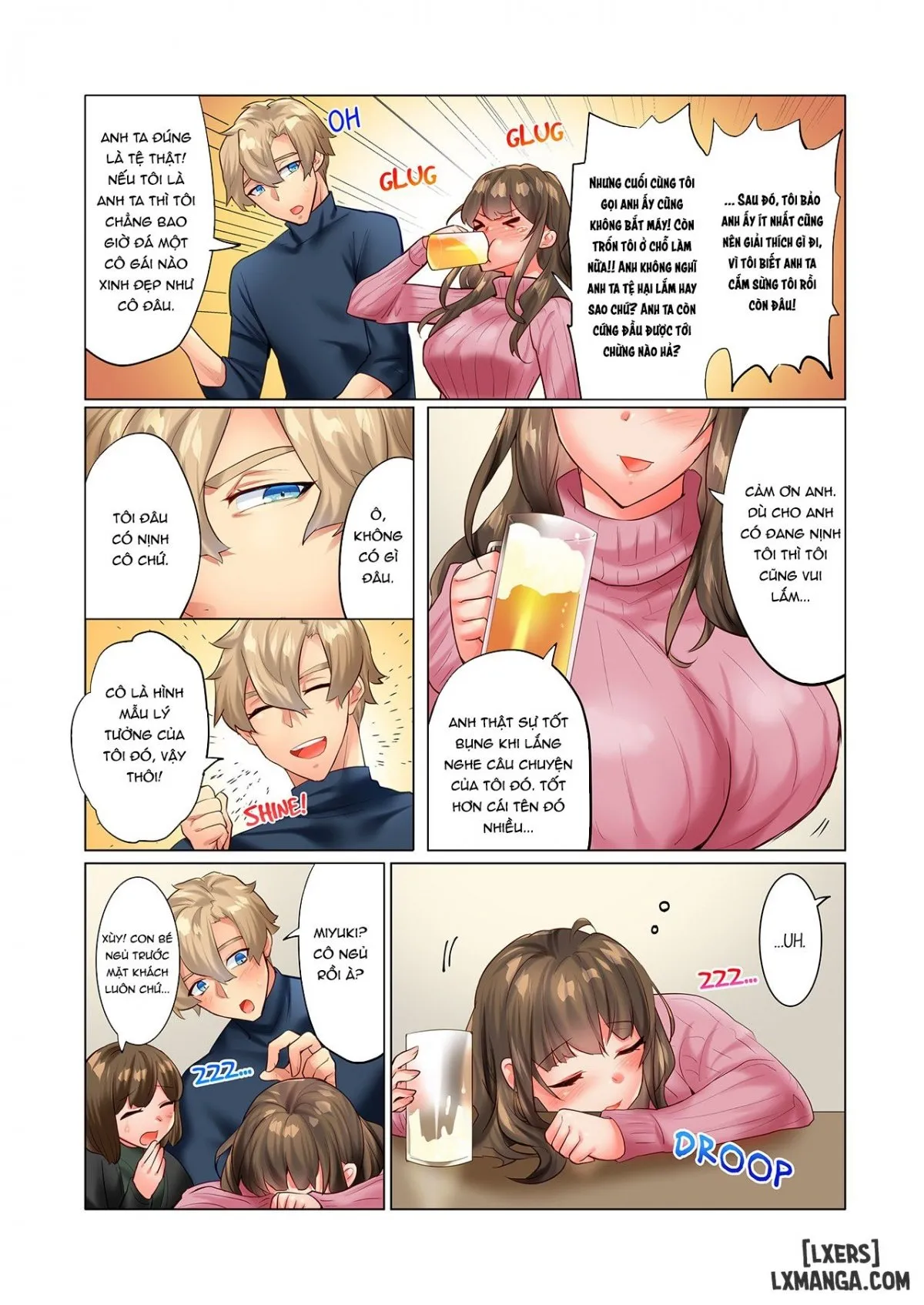 HentaiVN.net - Ảnh 5 - Zetsurin Gaikokujin no Yaba Sugiru Netori Kata 〜 Iya to wa Iwasenai , Kikakugai no Wakarase SEX [The Incredible Foreigner Who's Into a Crazy Kind of Cuckolding] - Chap 1