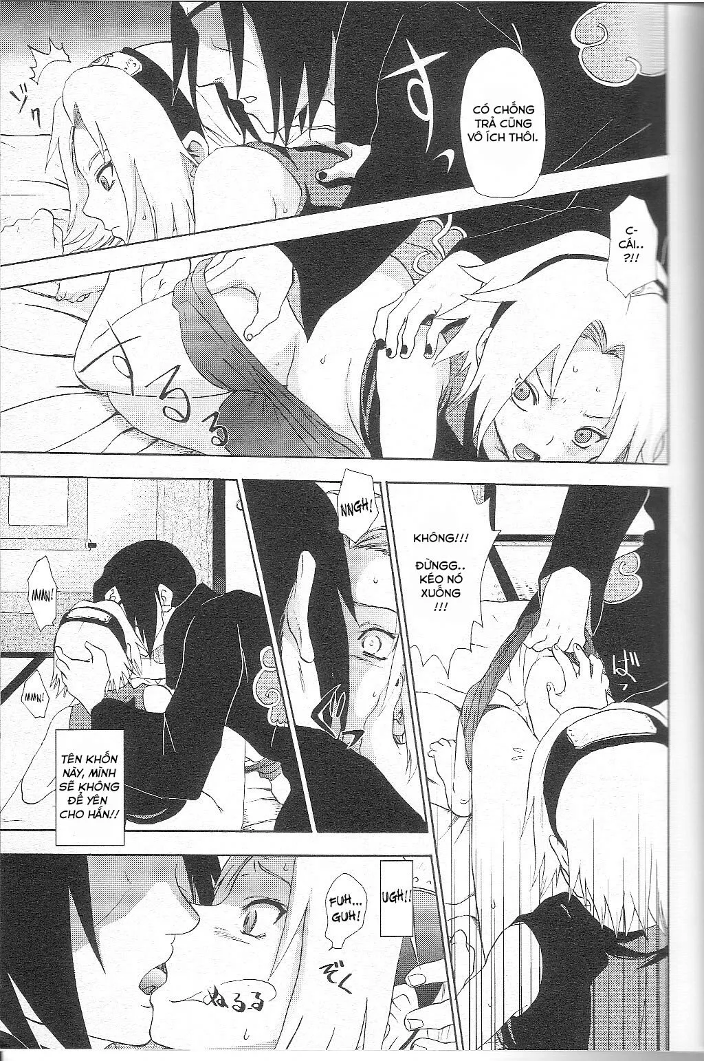 HentaiVN.net - Ảnh 11 - Kuroageha (Naruto) [Sakura x Akatsuki] - Oneshot