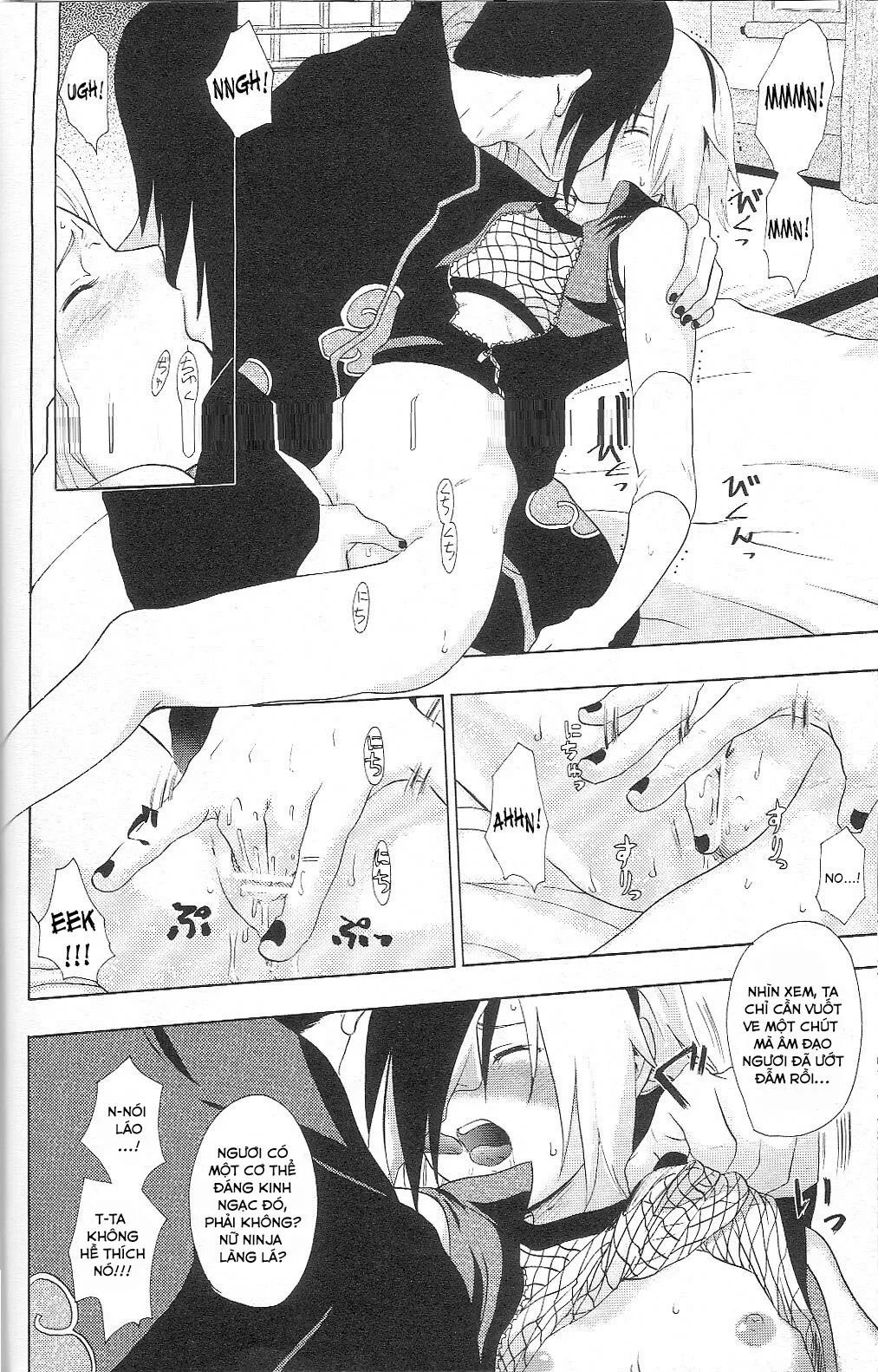 HentaiVN.net - Ảnh 12 - Kuroageha (Naruto) [Sakura x Akatsuki] - Oneshot