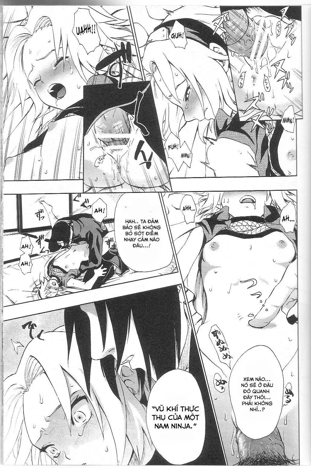 HentaiVN.net - Ảnh 17 - Kuroageha (Naruto) [Sakura x Akatsuki] - Oneshot