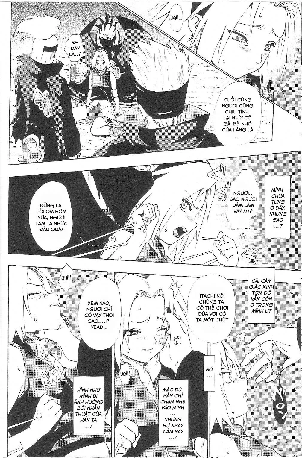 HentaiVN.net - Ảnh 20 - Kuroageha (Naruto) [Sakura x Akatsuki] - Oneshot
