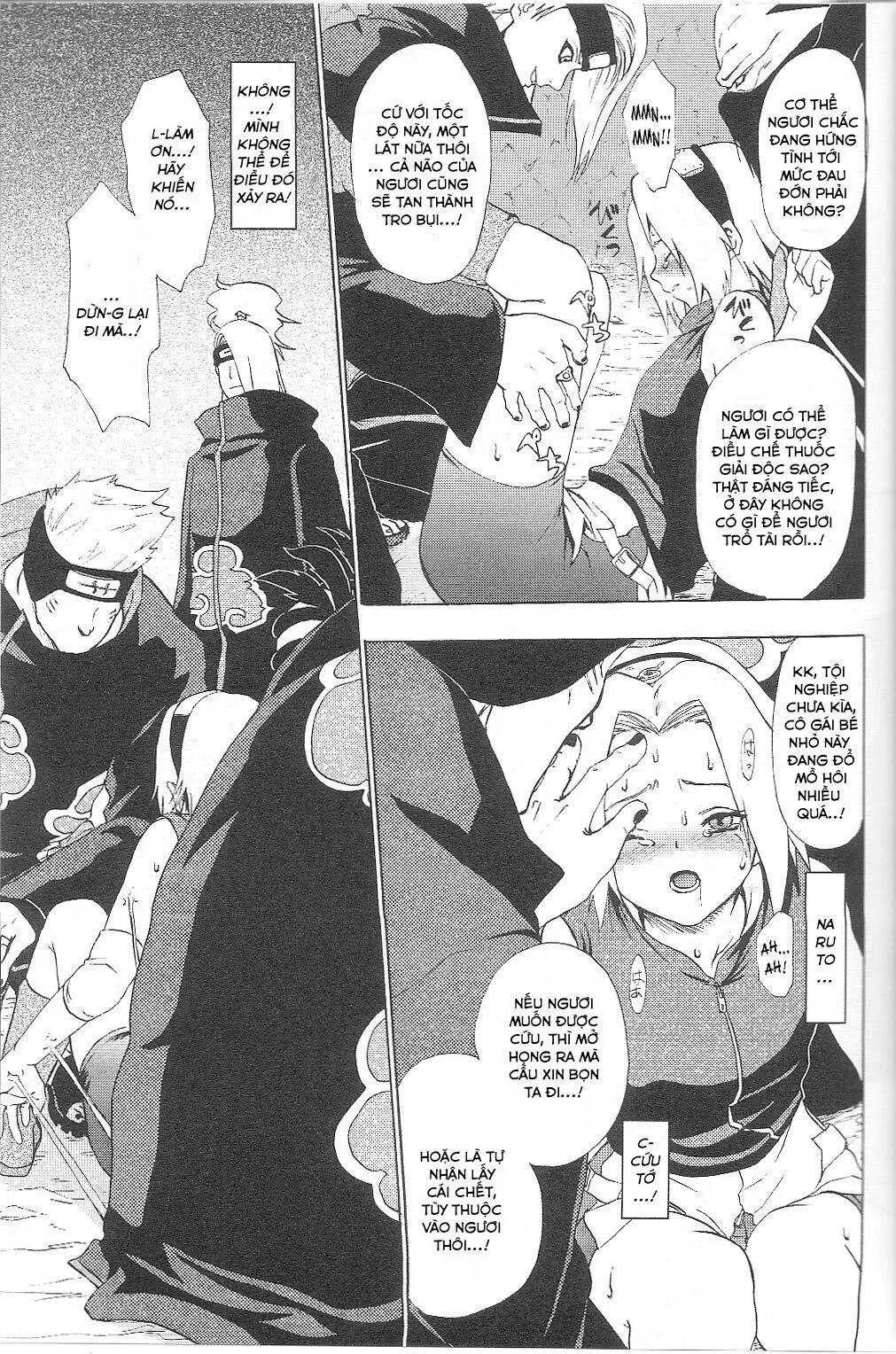 HentaiVN.net - Ảnh 23 - Kuroageha (Naruto) [Sakura x Akatsuki] - Oneshot