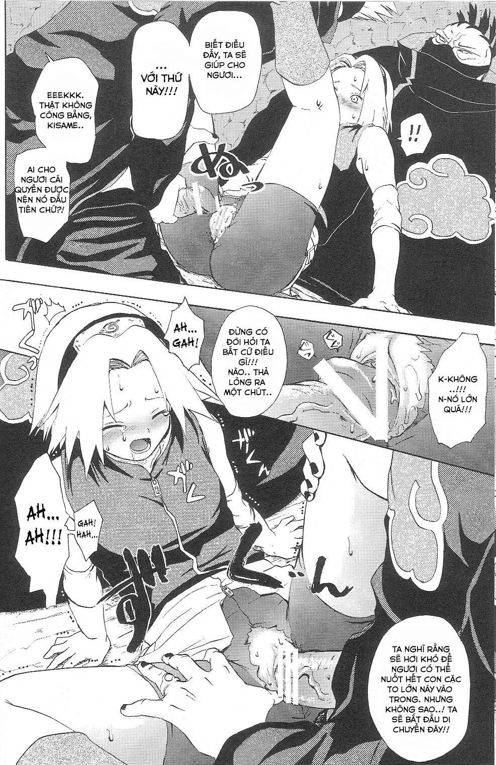 HentaiVN.net - Ảnh 24 - Kuroageha (Naruto) [Sakura x Akatsuki] - Oneshot