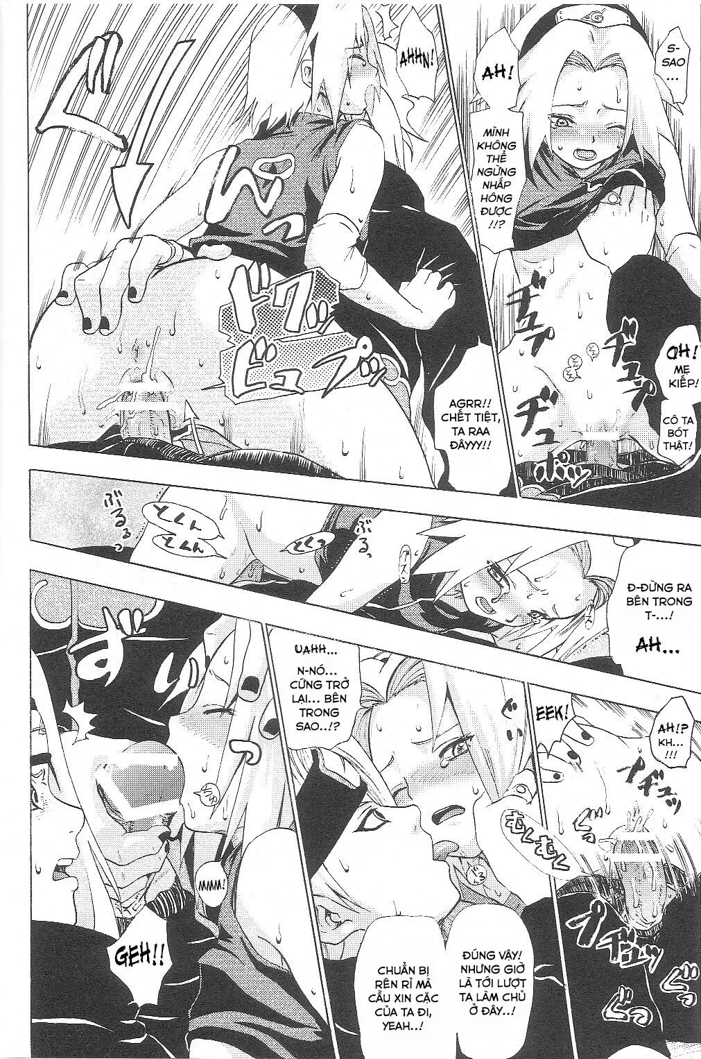 HentaiVN.net - Ảnh 28 - Kuroageha (Naruto) [Sakura x Akatsuki] - Oneshot