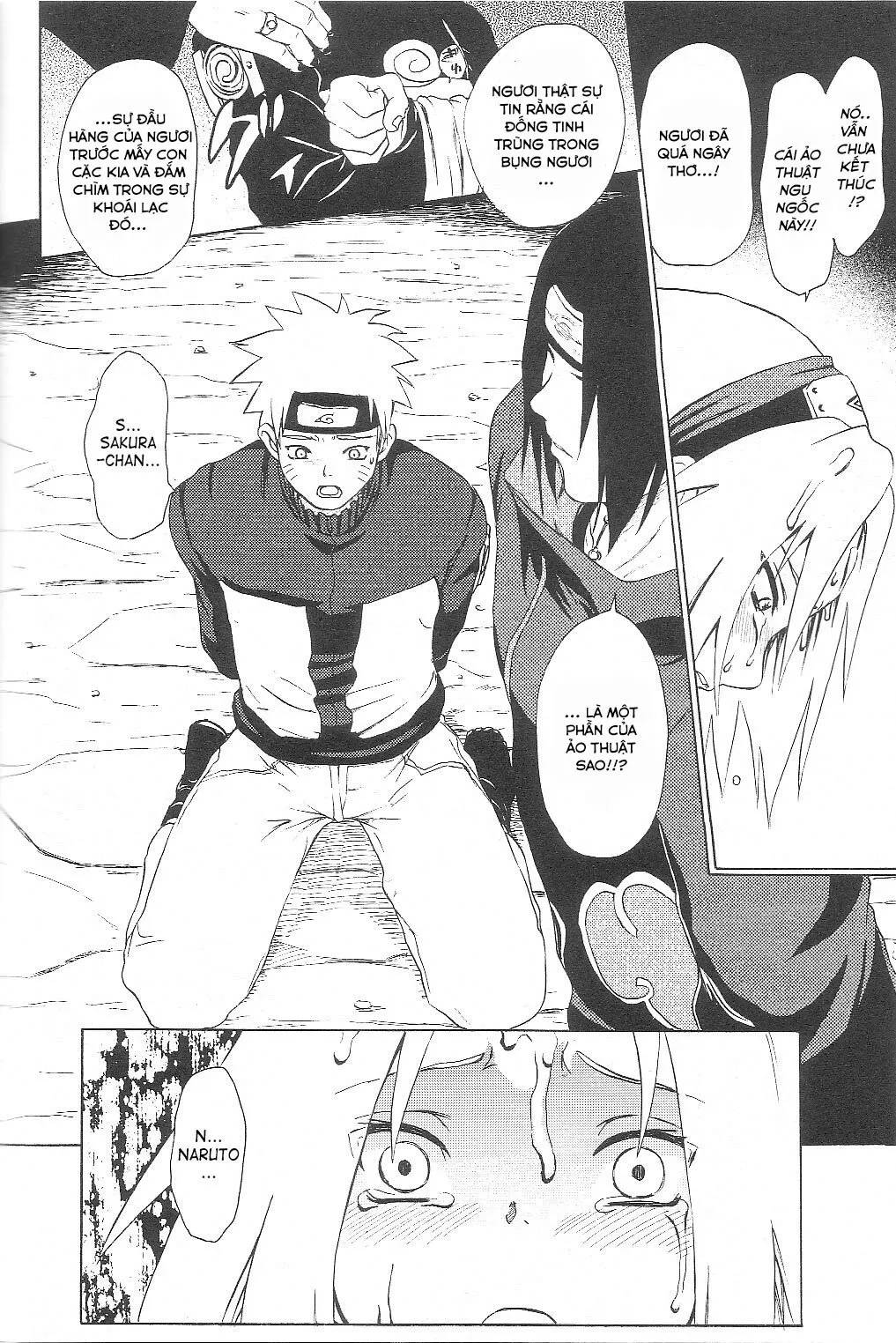 HentaiVN.net - Ảnh 32 - Kuroageha (Naruto) [Sakura x Akatsuki] - Oneshot