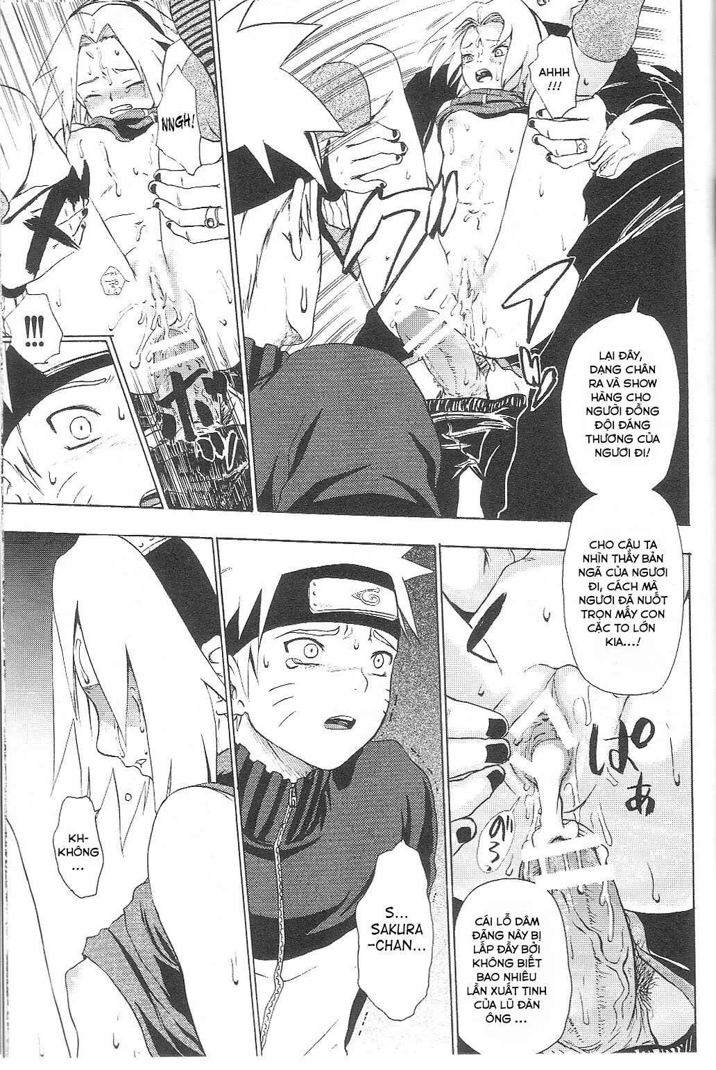 HentaiVN.net - Ảnh 33 - Kuroageha (Naruto) [Sakura x Akatsuki] - Oneshot