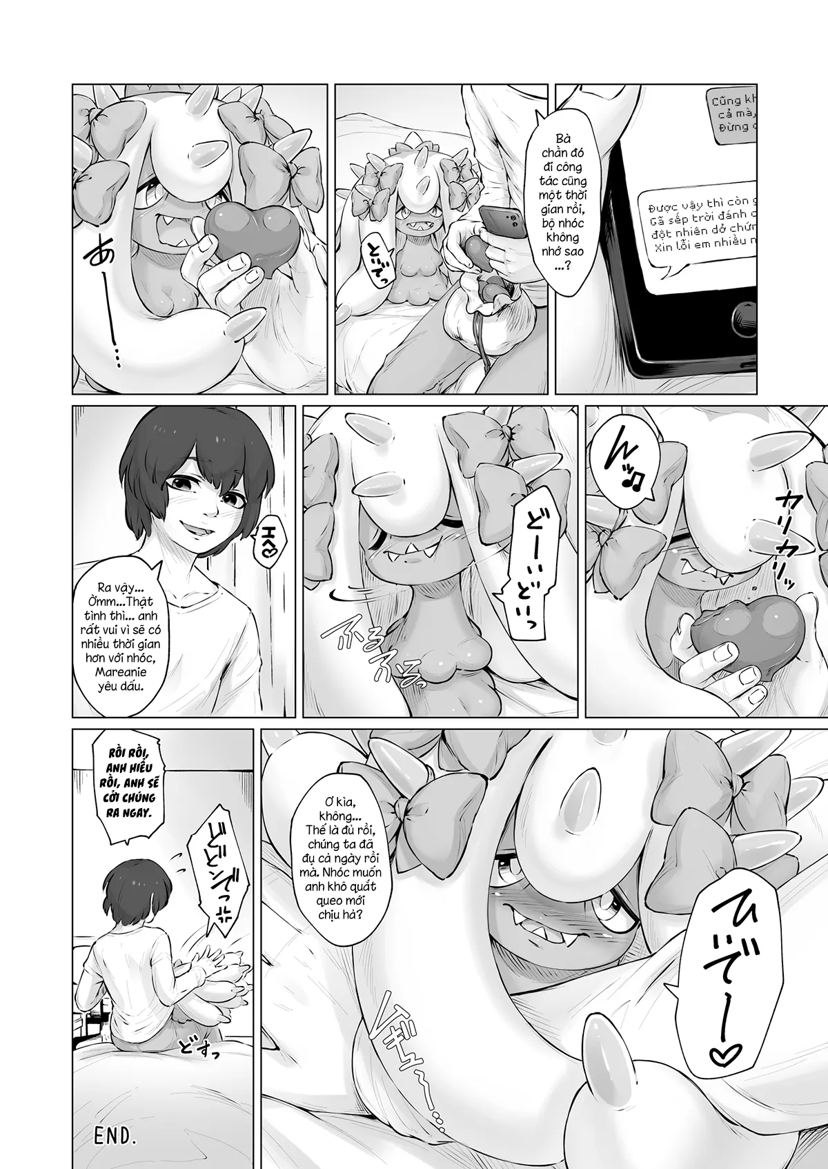 HentaiVN.net - Ảnh 11 - Taking care of Mareanie! [ヒド○デちゃんお預かり！; Hidoide-chan Oazukari!] - Oneshot