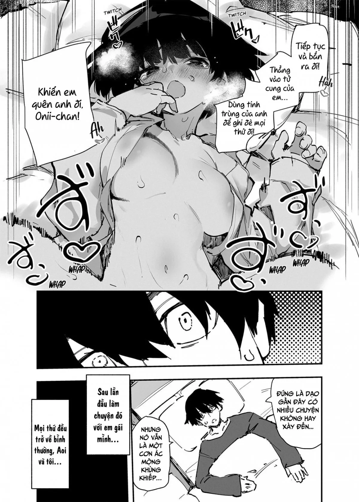 HentaiVN.net - Ảnh 4 - Ichinengo_ Ore no Ko o Haramu Imouto no Kiroku 2 - Còn tiếp?
