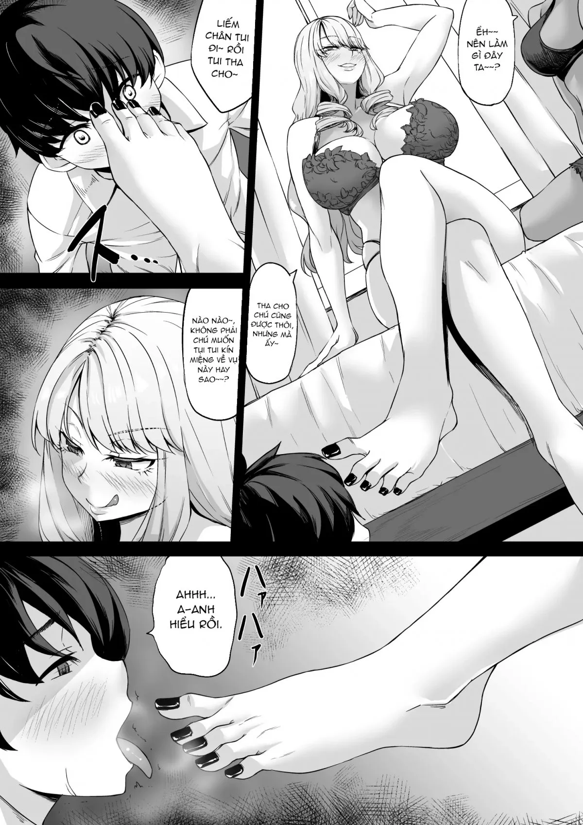 HentaiVN.net - Ảnh 15 - Câu chuyện về cách tôi từ nô lệ công việc thành pet cho mấy em Gyaru [The Story of How I, a Company Pet, Became Some Gyaru's Pet; Kaisha no Shachiku Datta Boku ga Gal no Pet ni Natta Hanashi; 会社のペット(社畜)だった僕がギャルのペットになった話] - Haihondaikho