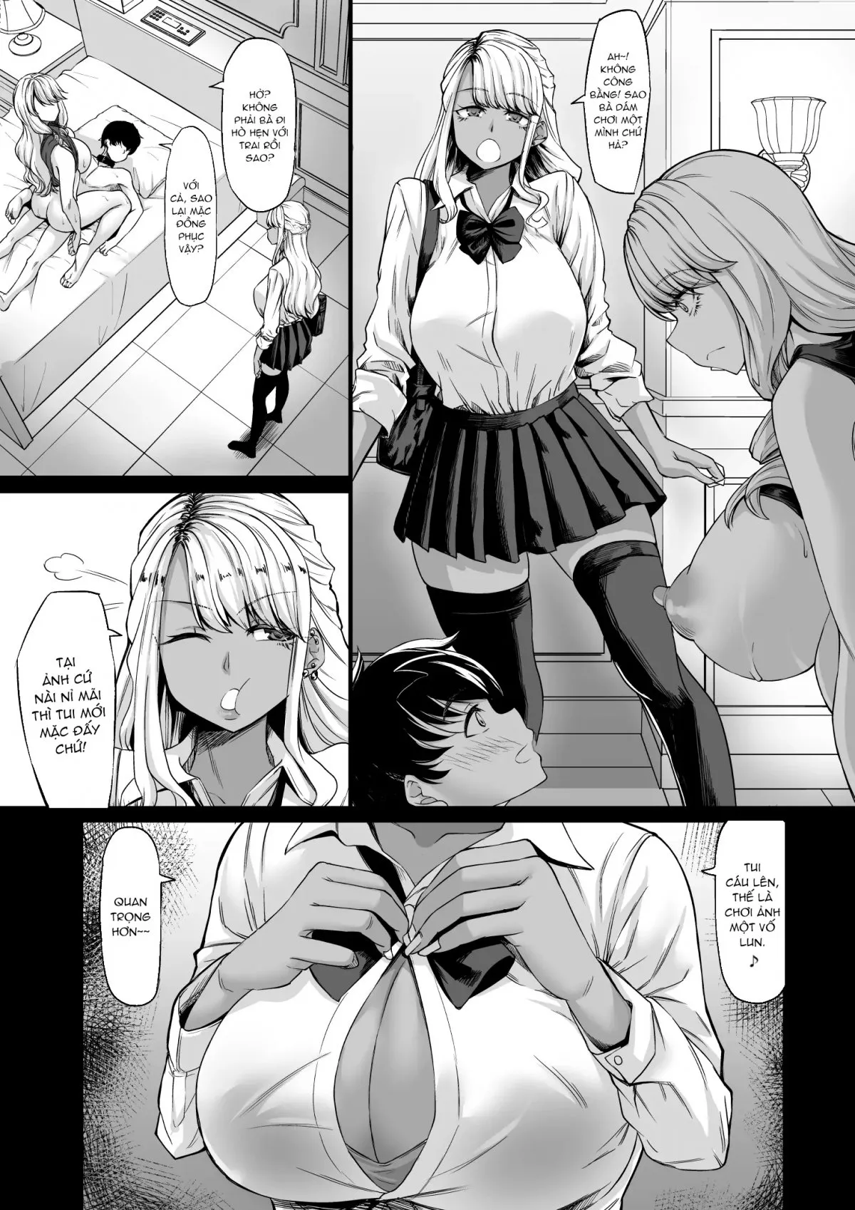 HentaiVN.net - Ảnh 28 - Câu chuyện về cách tôi từ nô lệ công việc thành pet cho mấy em Gyaru [The Story of How I, a Company Pet, Became Some Gyaru's Pet; Kaisha no Shachiku Datta Boku ga Gal no Pet ni Natta Hanashi; 会社のペット(社畜)だった僕がギャルのペットになった話] - Haihondaikho