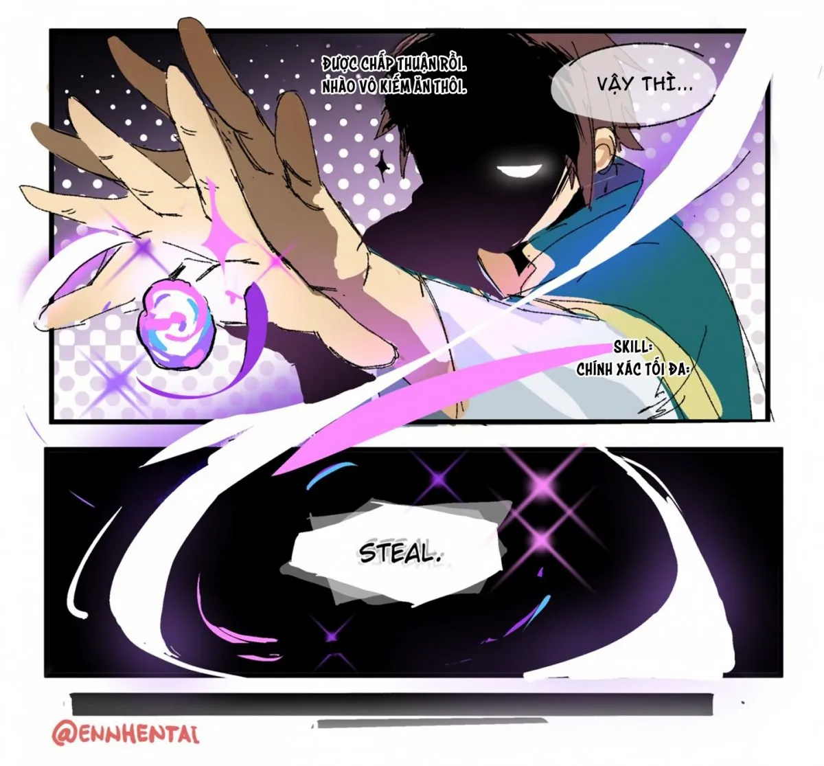 HentaiVN.net - Ảnh 5 - Trừng phạt Darkness [Dorkness x Kazuma] - Đụ em Darkness dâm dục