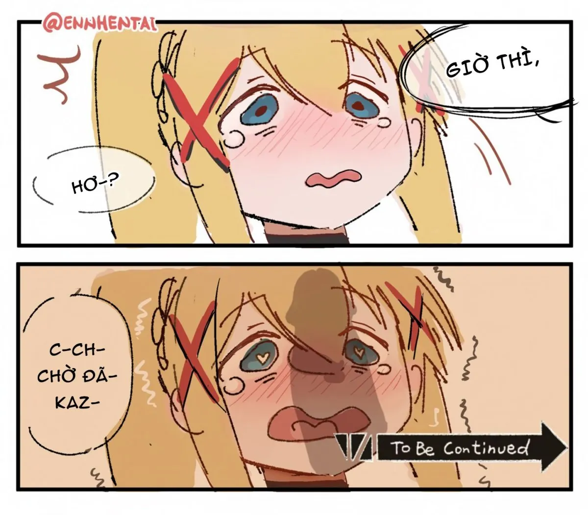 HentaiVN.net - Ảnh 7 - Trừng phạt Darkness [Dorkness x Kazuma] - Đụ em Darkness dâm dục