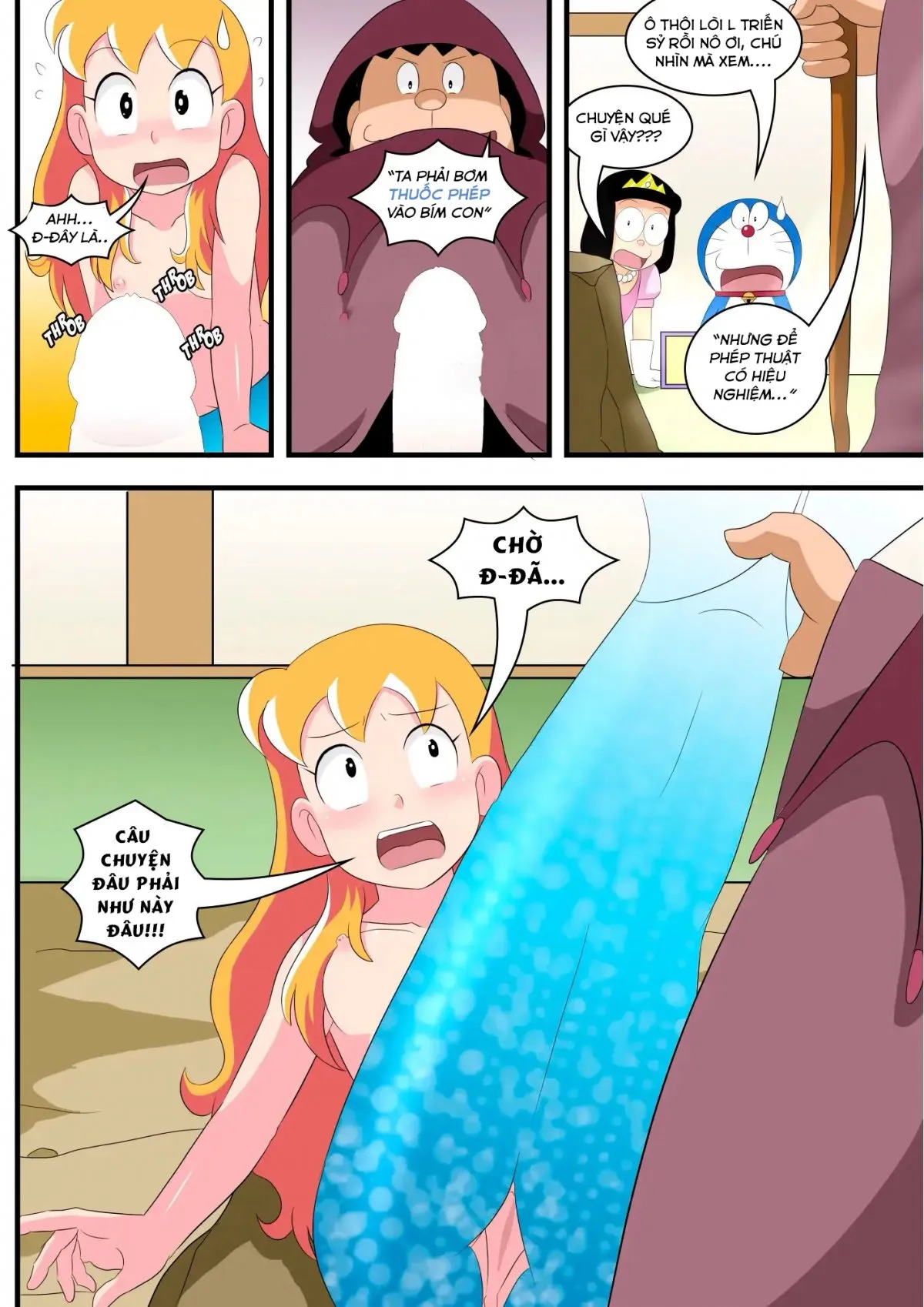 HentaiVN.net - Ảnh 6 - IF- Siêu phẩm Doraemon - Sự cố sân khấu của Doraemon (part 1)