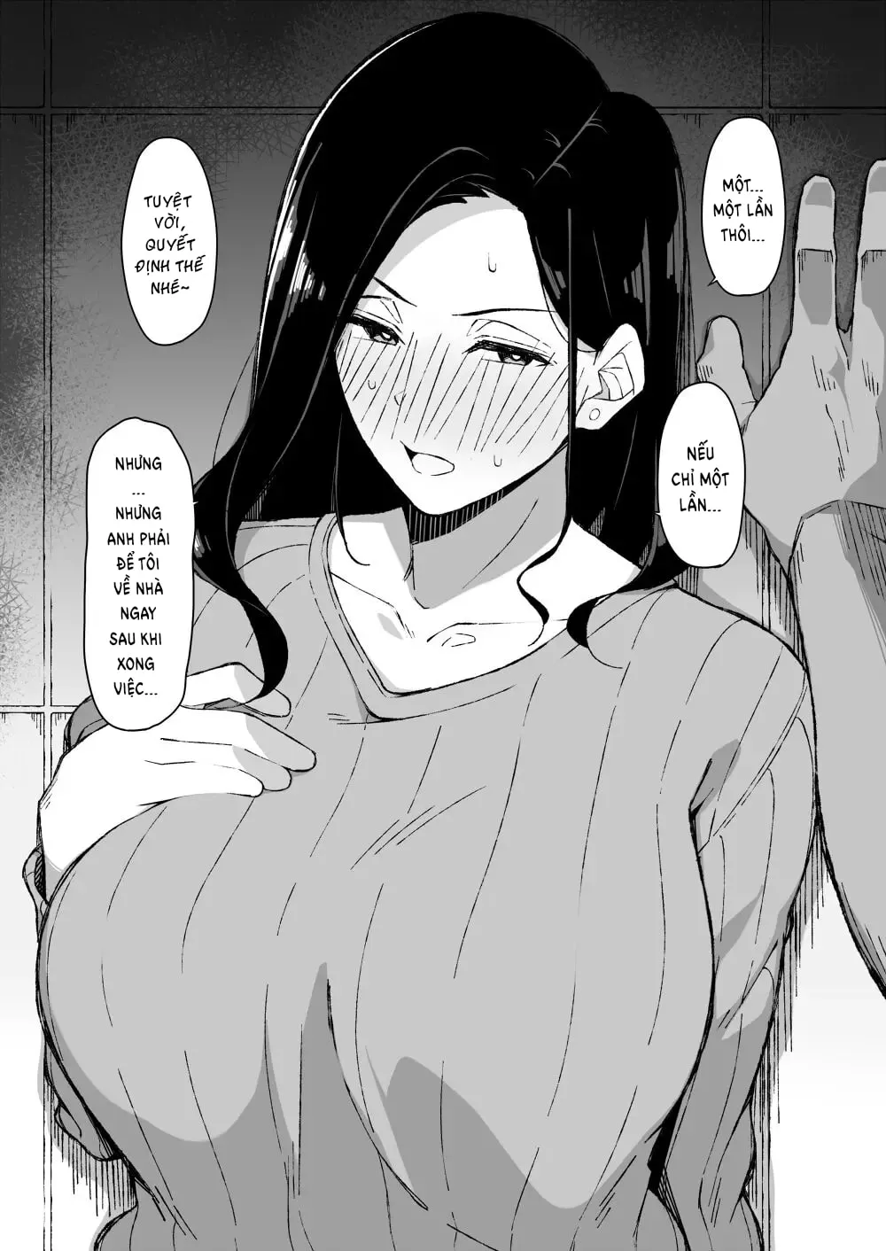 HentaiVN.net - Ảnh 4 - Series Ngoại Tình Của Người Phụ Nữ Đã Kết Hôn - Chap 1: Một người phụ nữ đã kết hôn bị dạy dỗ bởi một con cặc không phải của chồng mình vào ngày kỷ niệm ngày cưới.