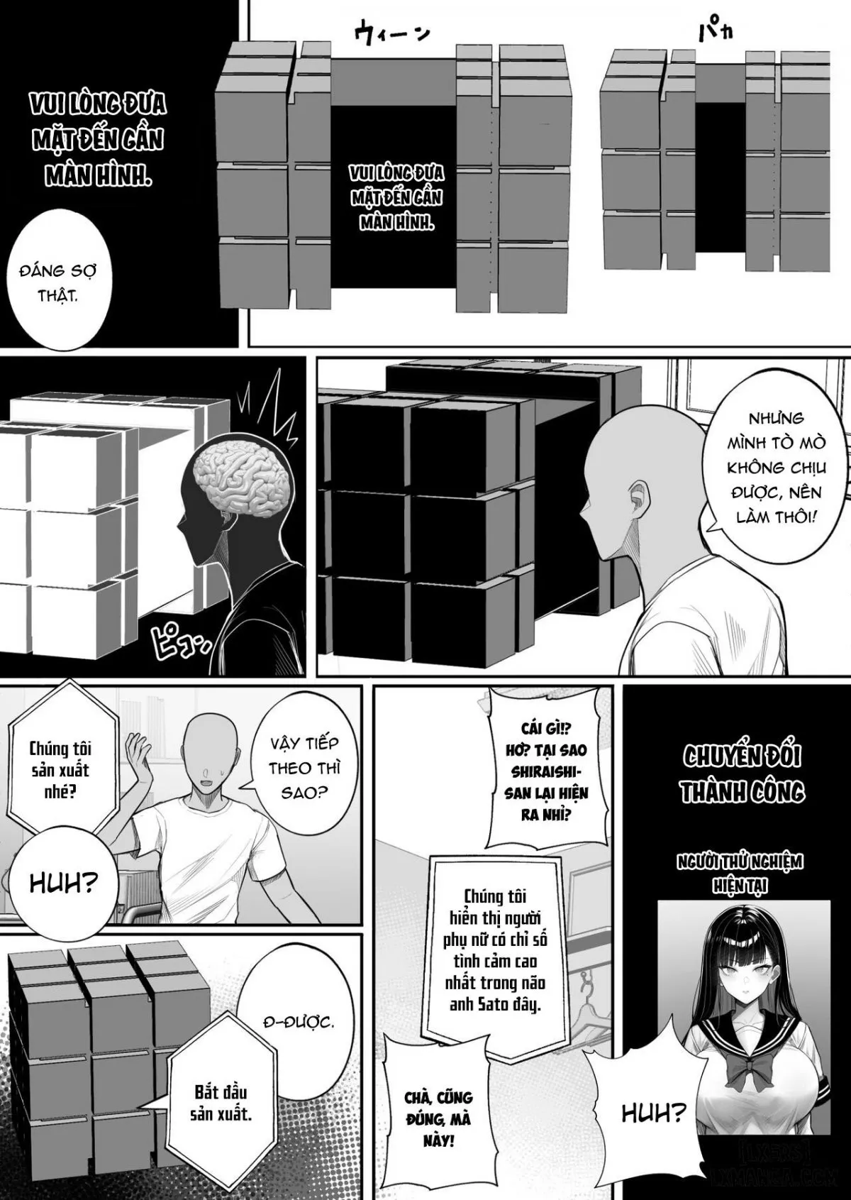 HentaiVN.net - Ảnh 7 - Ningen Copy Ki Kubrick - Chap 1